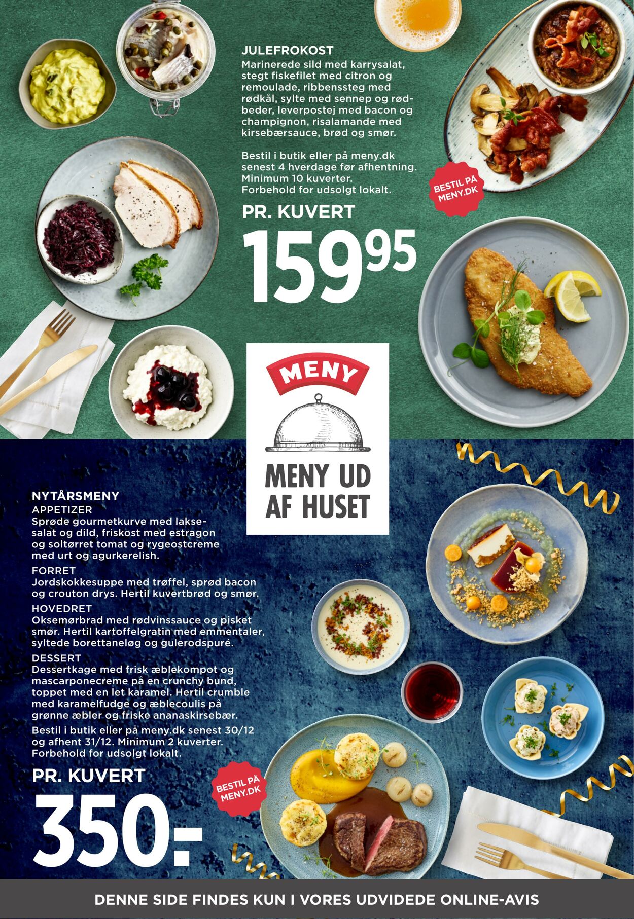 Tilbud Meny 01.12.2025 - 31.12.2025
