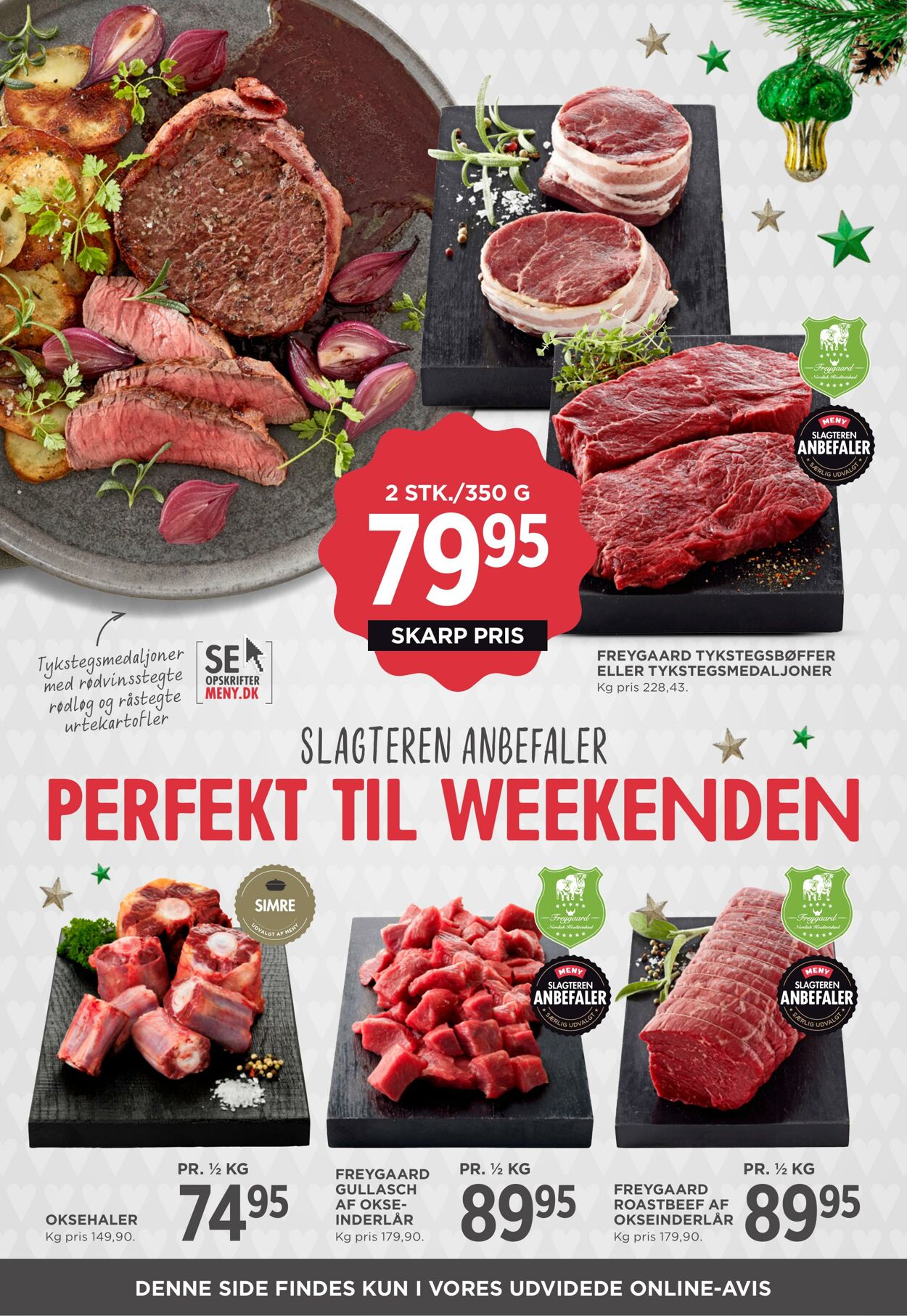 Tilbud Meny 01.12.2025 - 31.12.2025