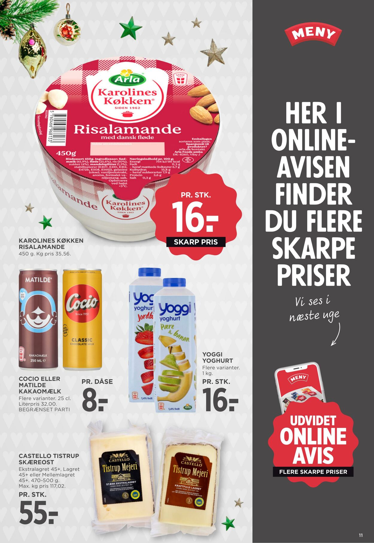 Tilbud Meny 01.12.2025 - 31.12.2025