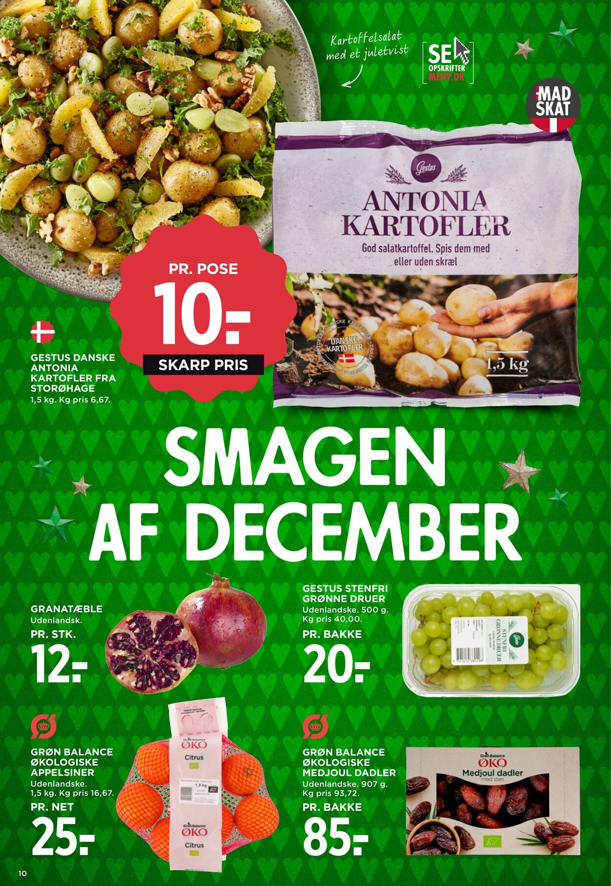 Tilbud Meny 01.12.2025 - 31.12.2025