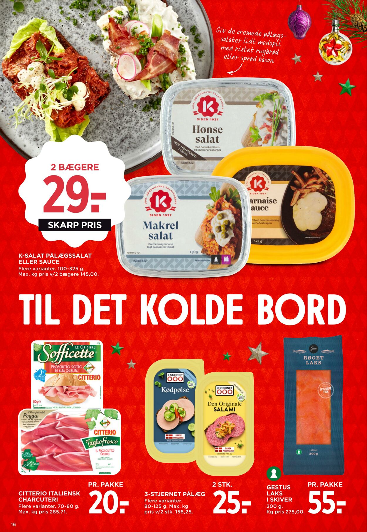 Tilbud Meny 01.12.2025 - 31.12.2025