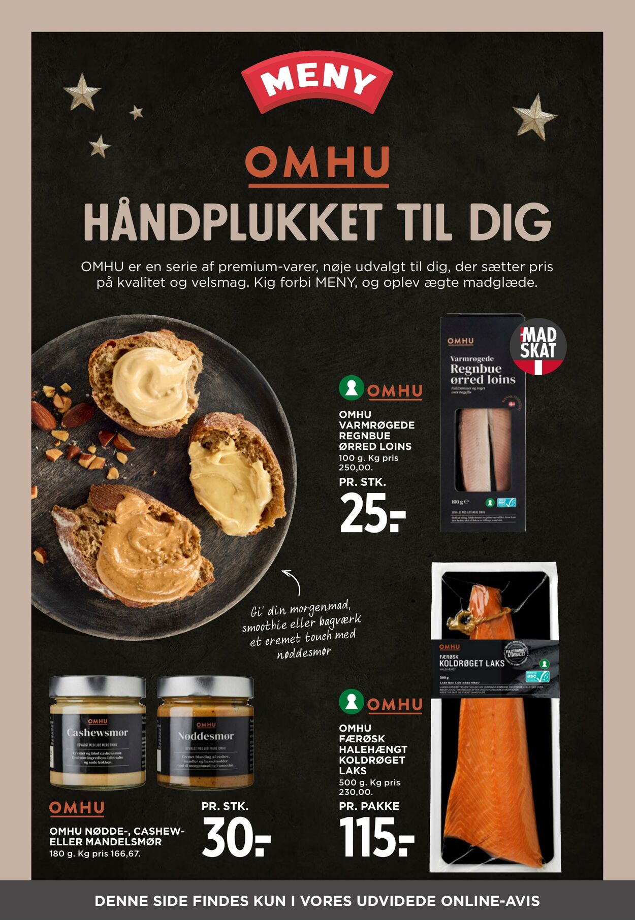Tilbud Meny 01.12.2025 - 31.12.2025