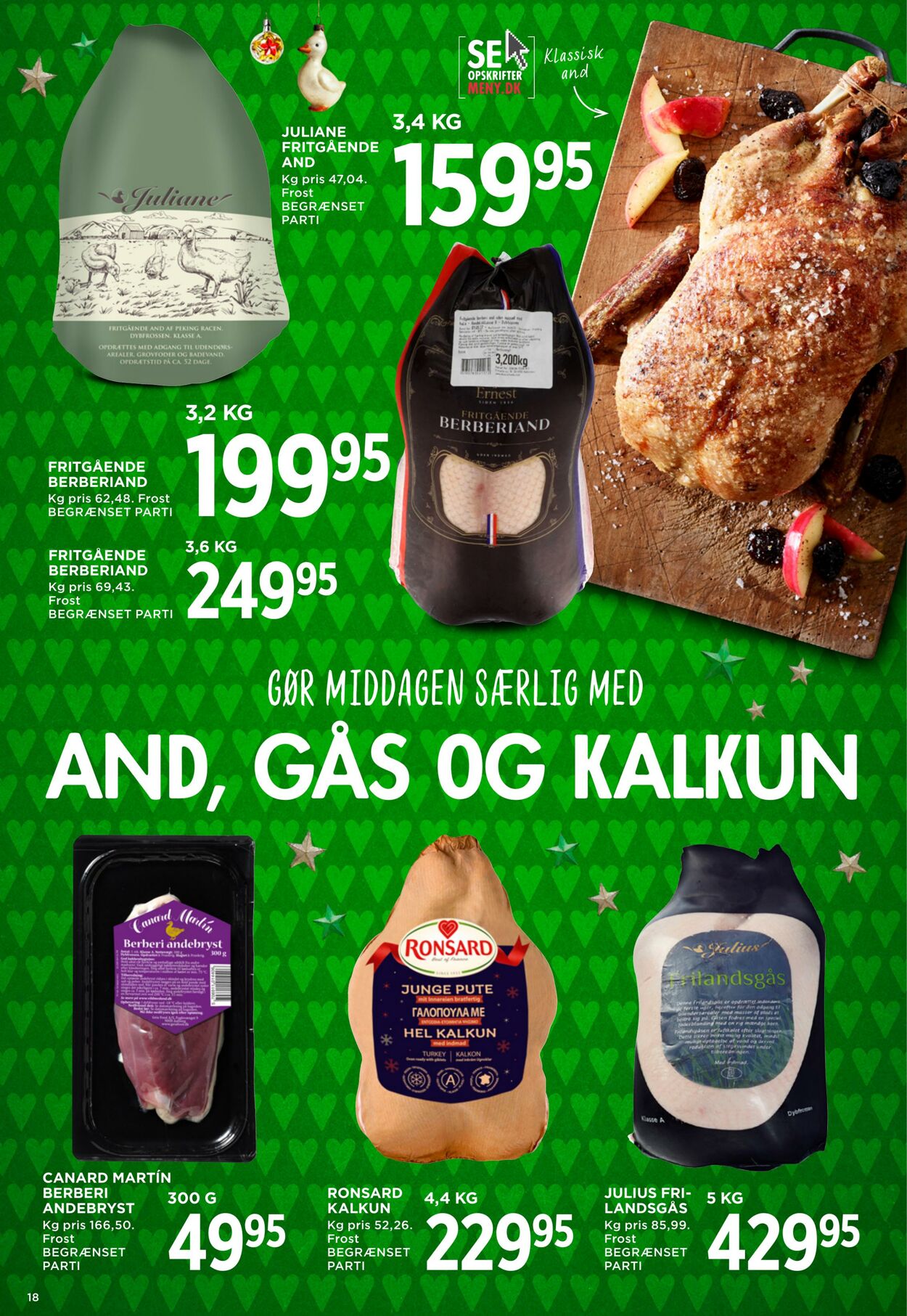 Tilbud Meny 01.12.2025 - 31.12.2025