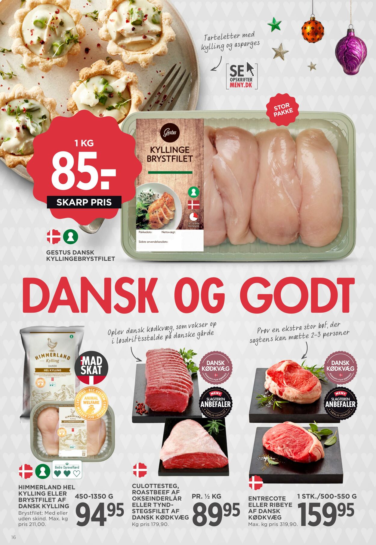 Tilbud Meny 01.12.2025 - 31.12.2025