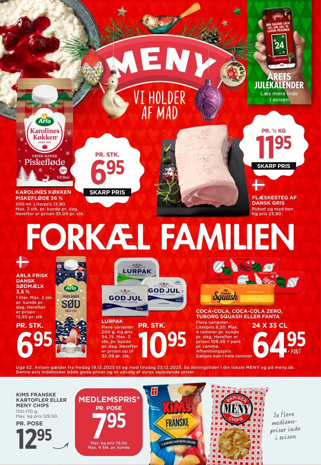 Tilbud Meny 01.12.2025 - 31.12.2025