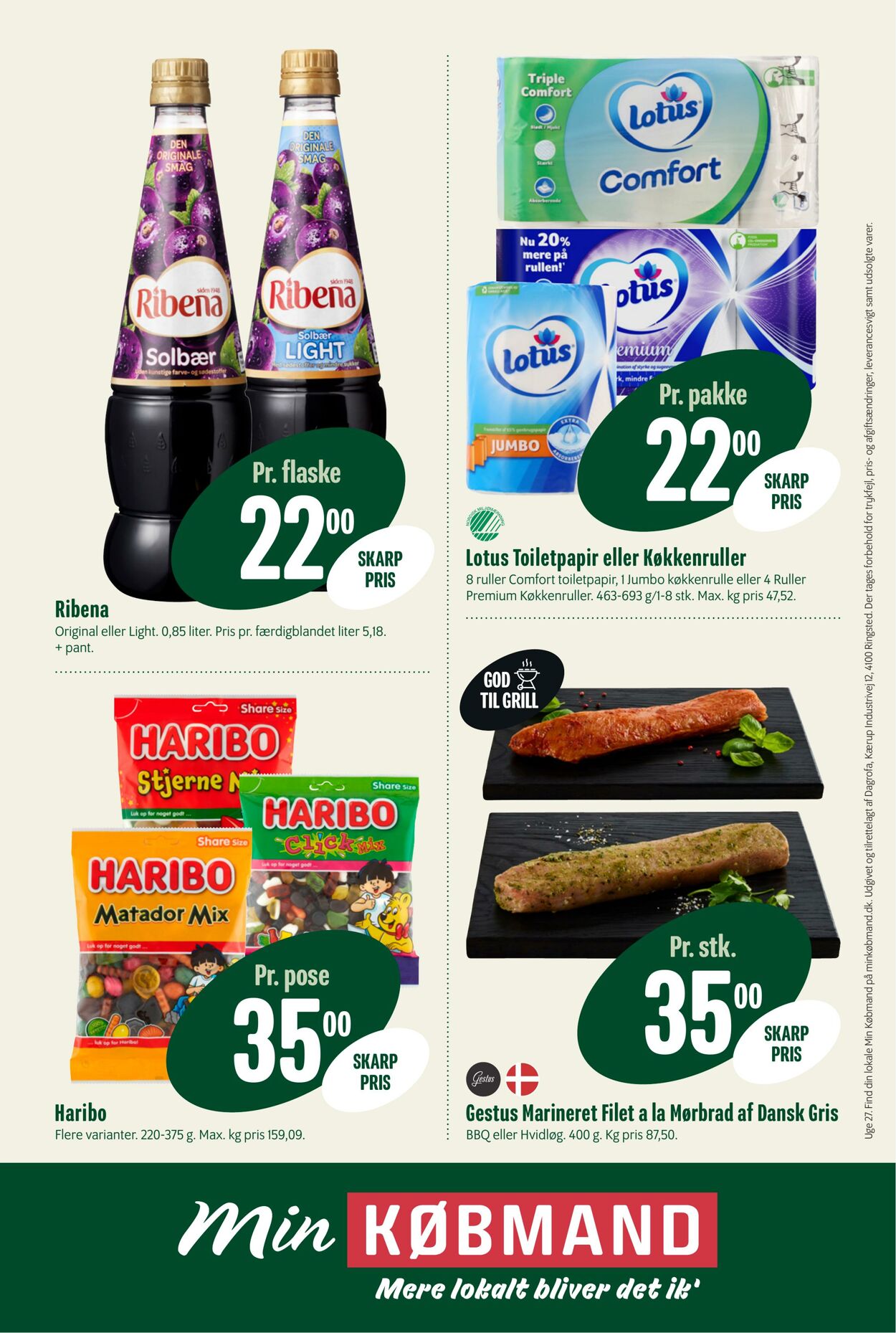 Tilbud Min Købmand 28.06.2025 - 04.07.2025