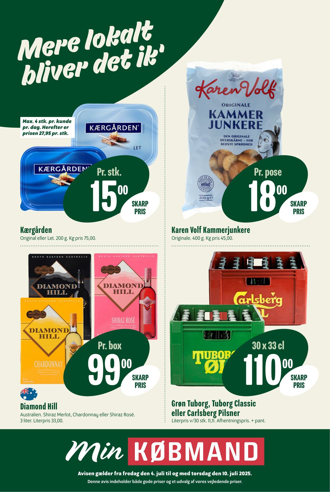 Tilbud Min Købmand 05.07.2025 - 11.07.2025