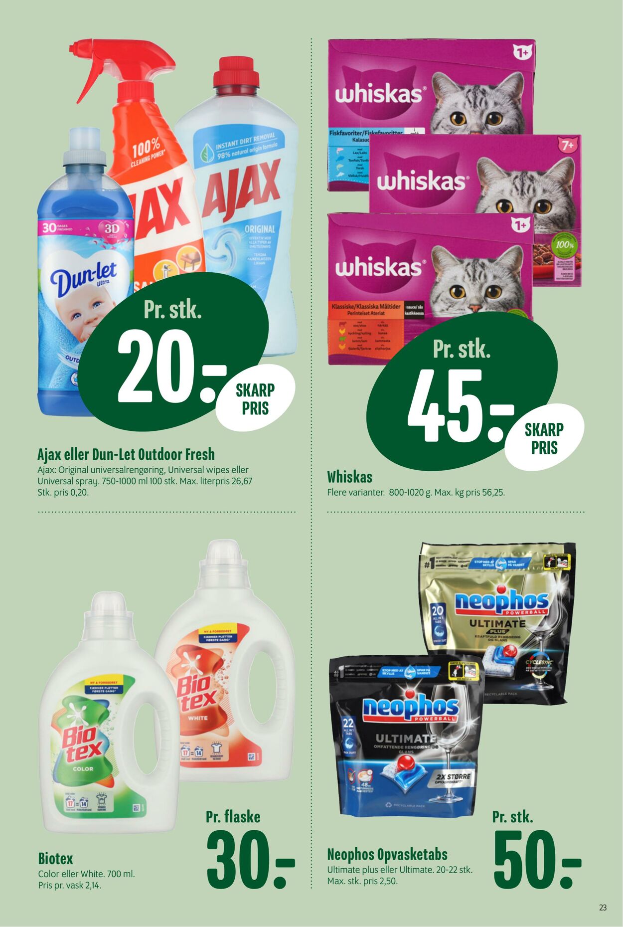 Tilbud Min Købmand 23.08.2025 - 29.08.2025