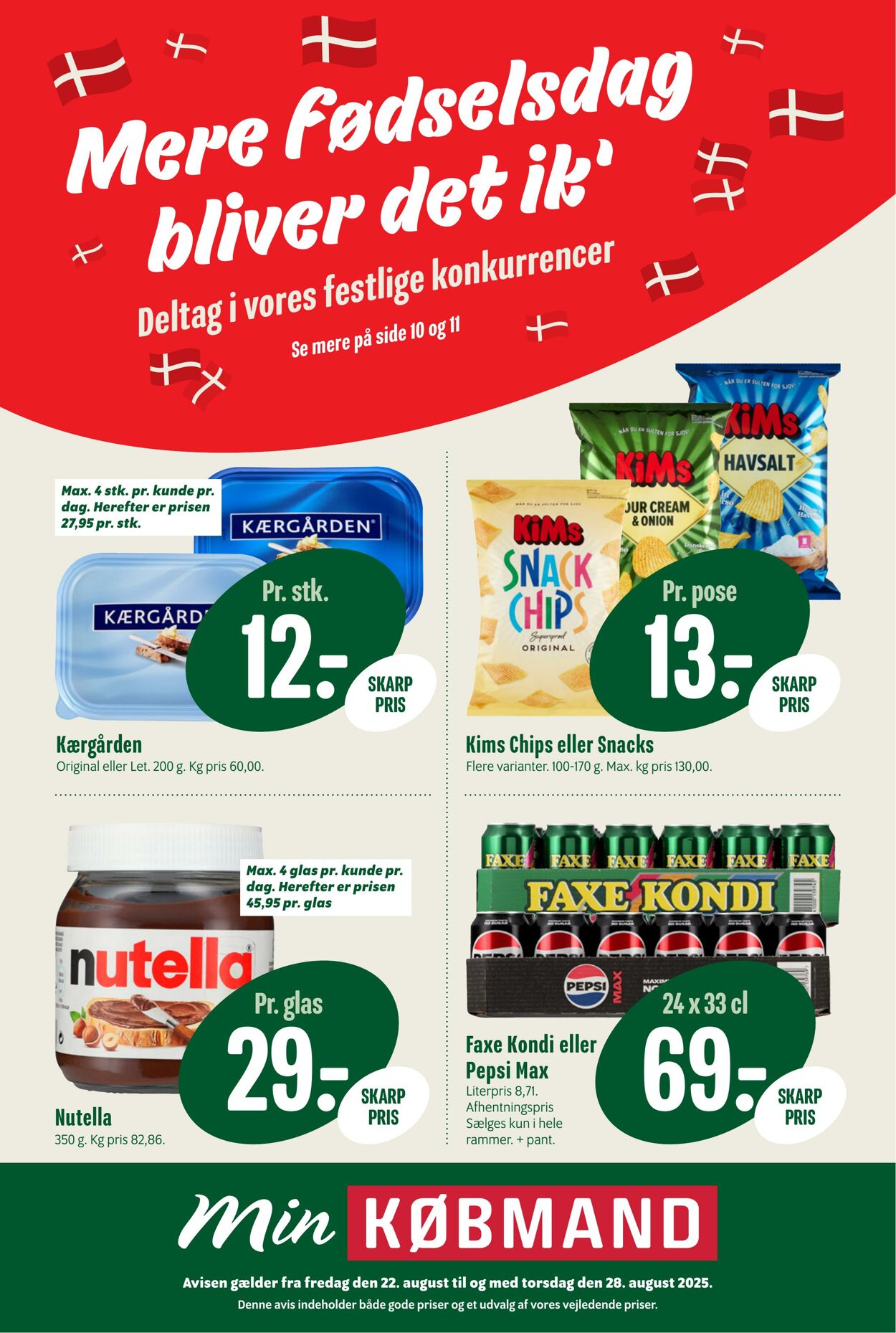 Tilbud Min Købmand 23.08.2025 - 29.08.2025