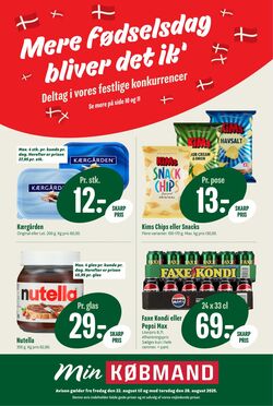 Tilbud Min Købmand 23.08.2025 - 29.08.2025