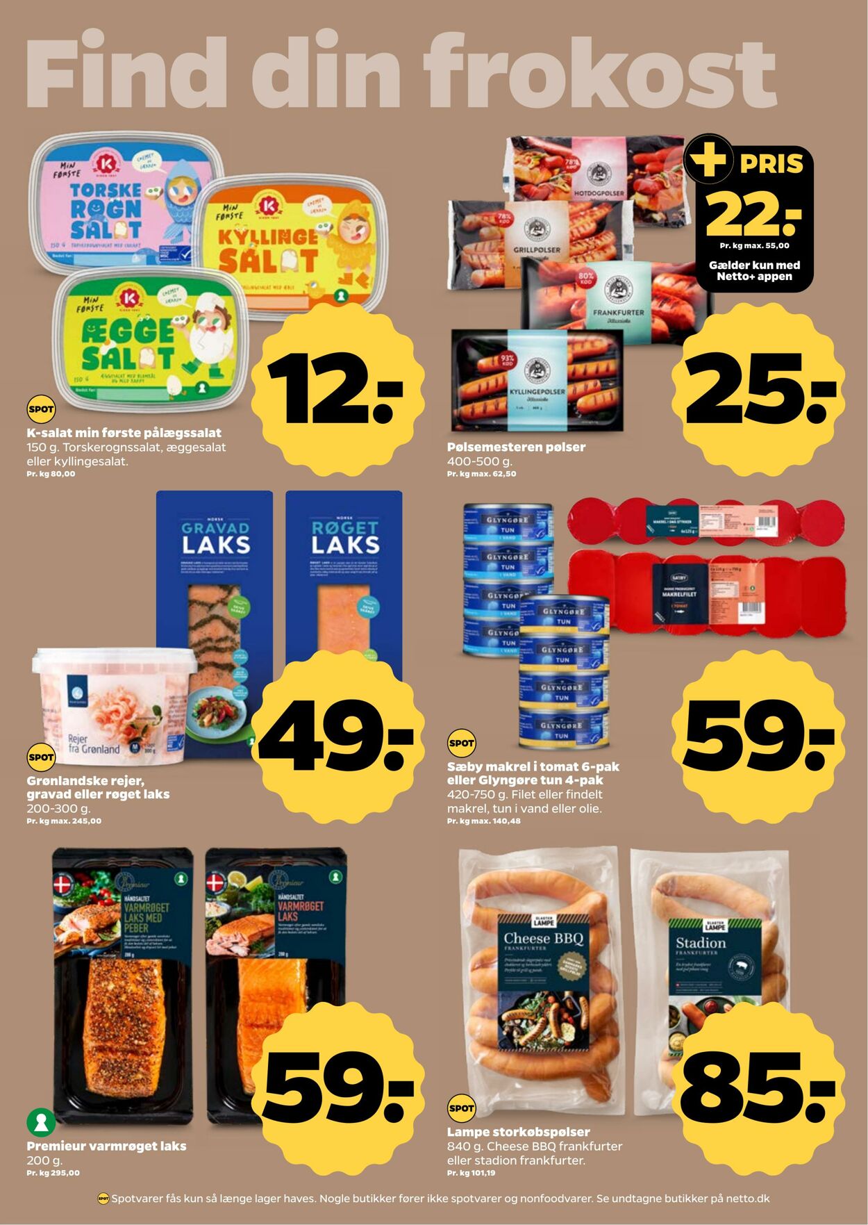 Tilbud Netto 29.08.2025 - 05.09.2025