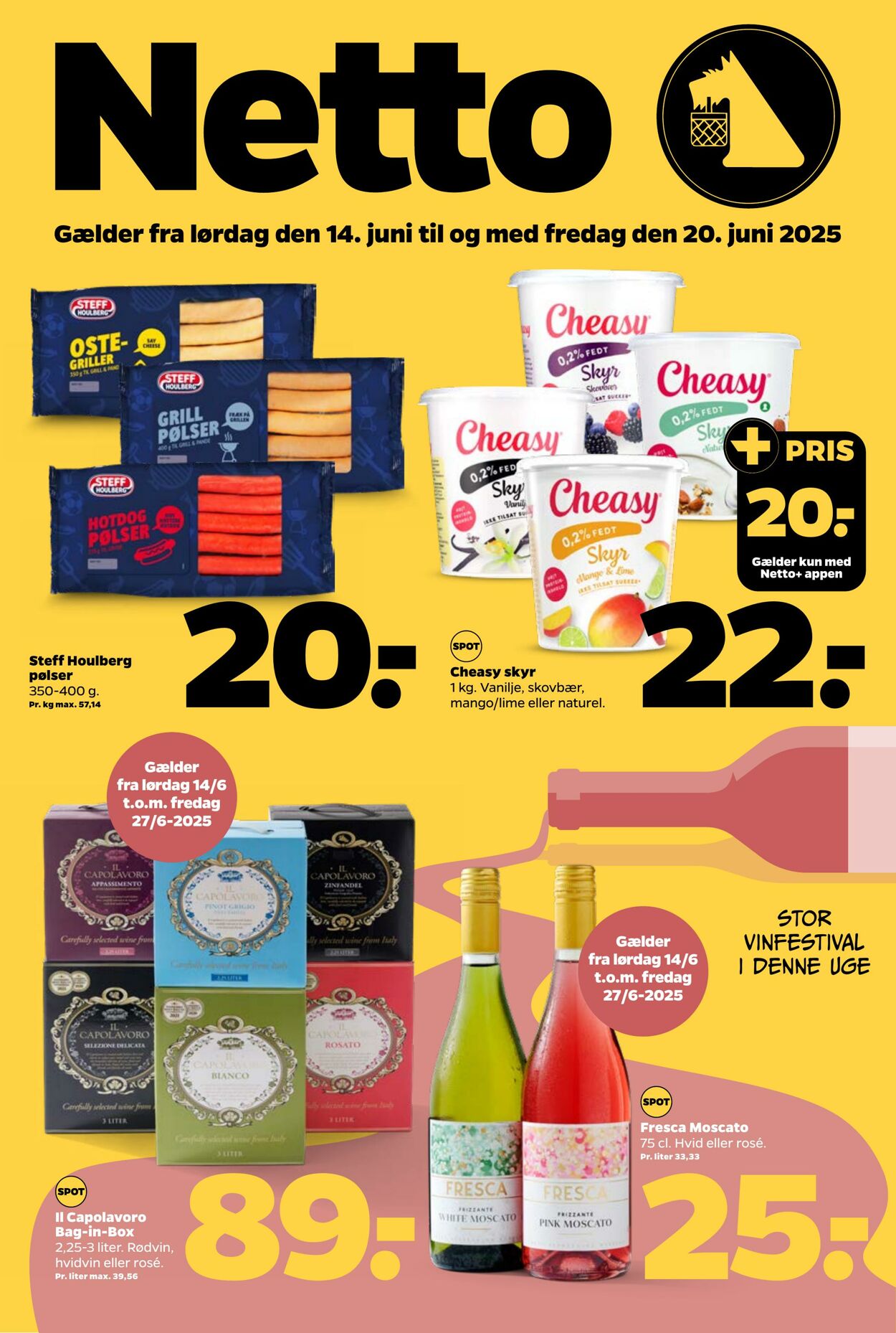 Tilbud Netto 13.06.2025 - 20.06.2025