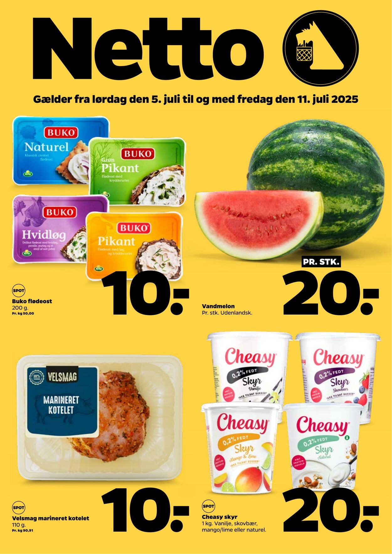 Tilbud Netto 04.07.2025 - 11.07.2025