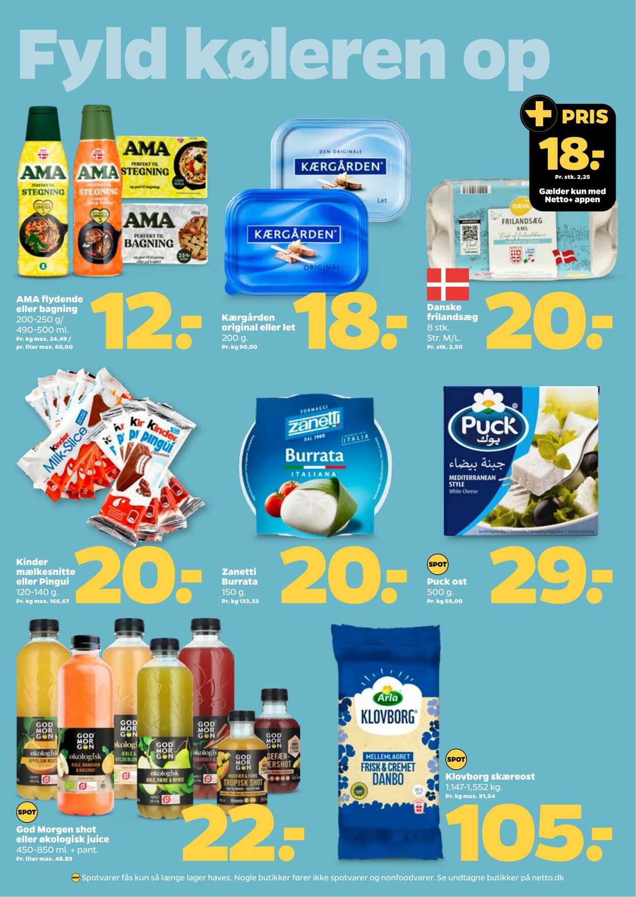 Tilbud Netto 18.07.2025 - 25.07.2025