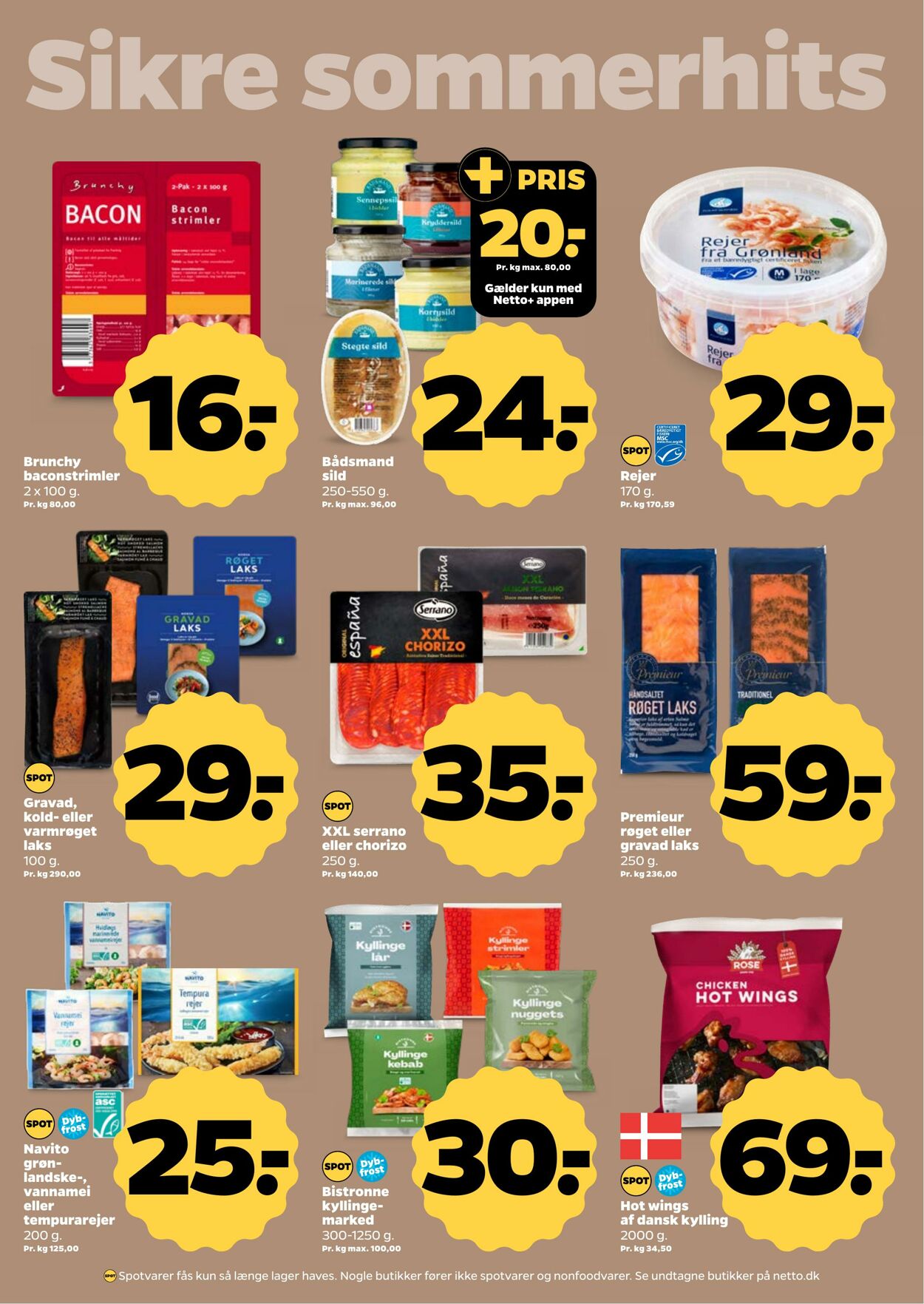Tilbud Netto 01.08.2025 - 08.08.2025