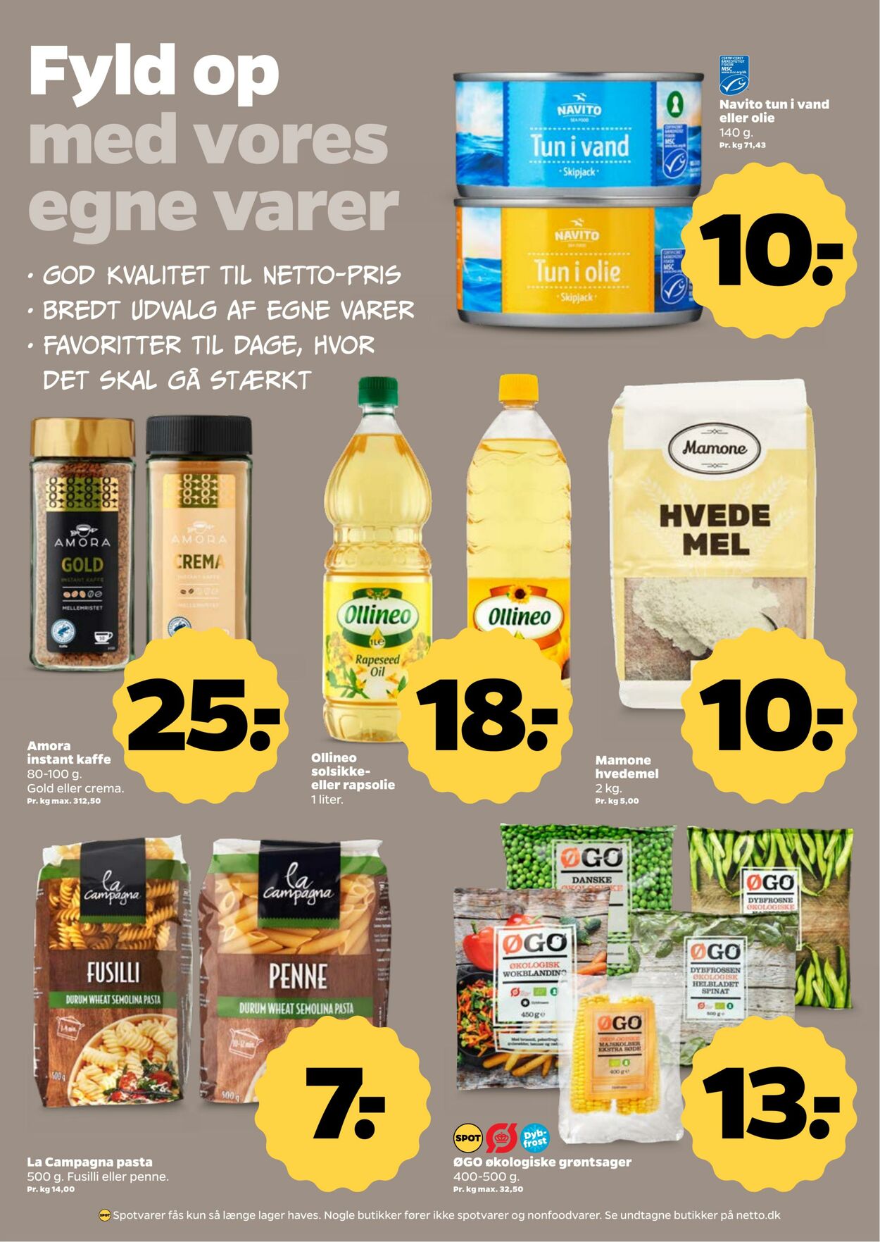 Tilbud Netto 01.08.2025 - 08.08.2025