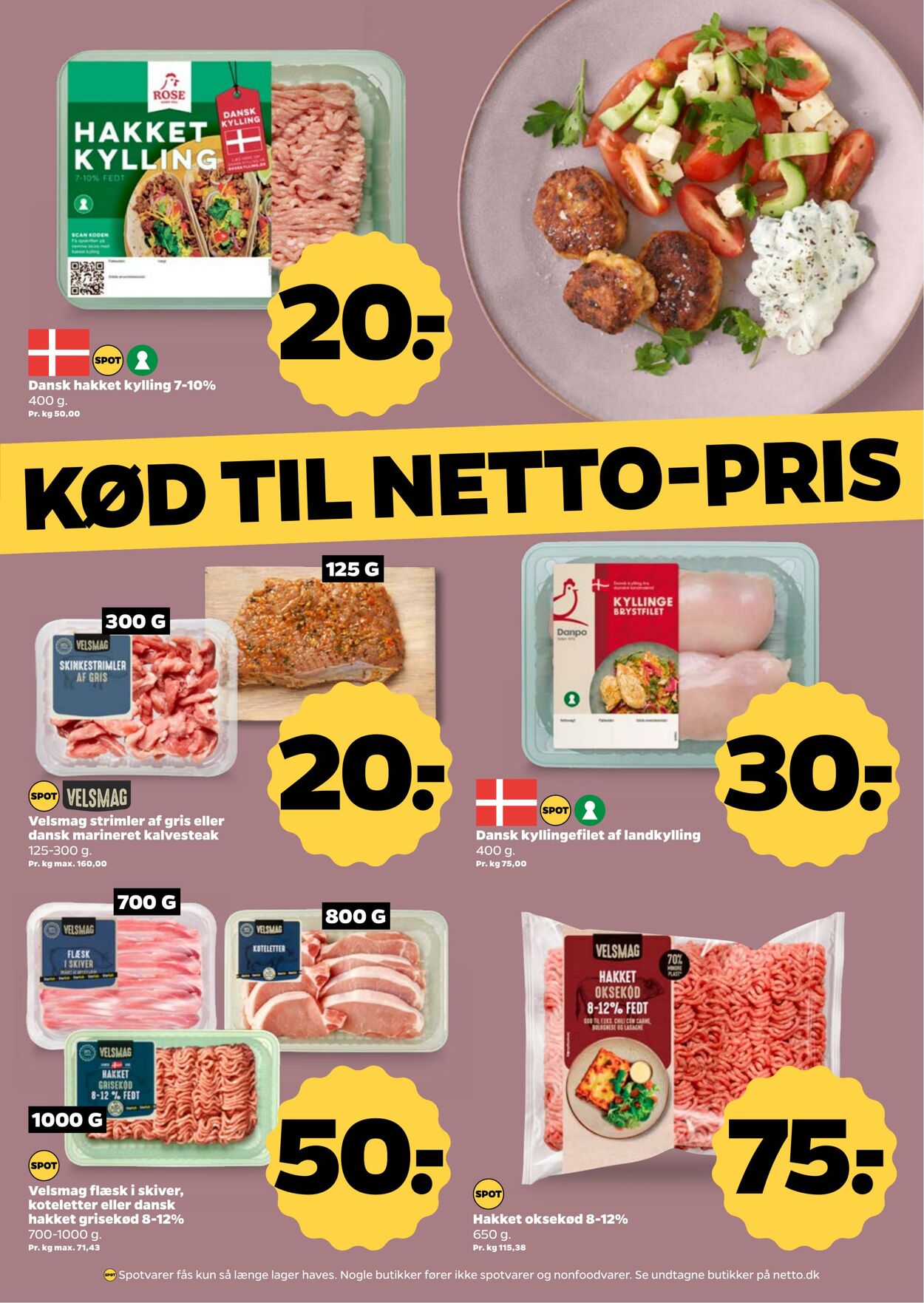 Tilbud Netto 01.08.2025 - 08.08.2025