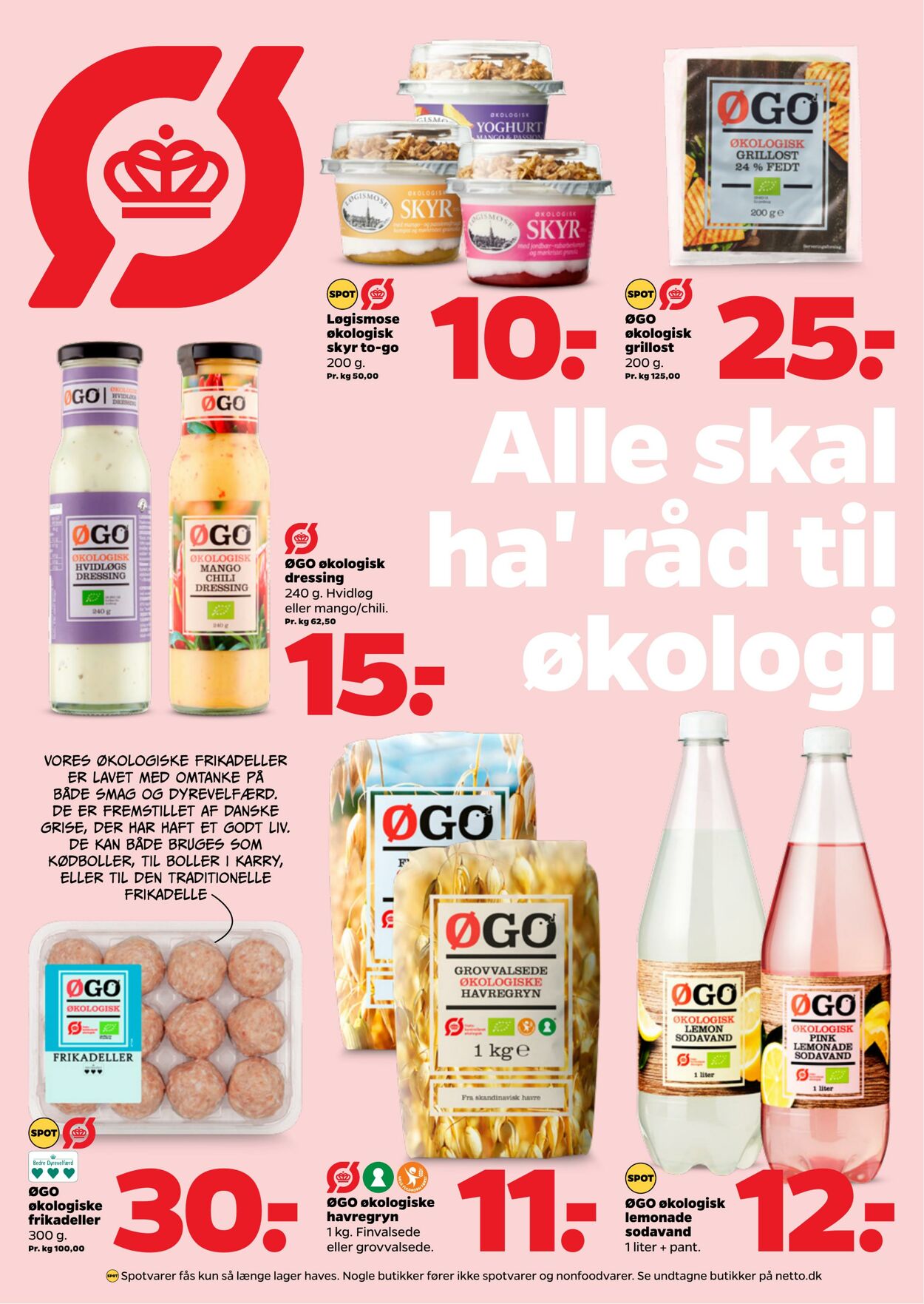 Tilbud Netto 01.08.2025 - 08.08.2025