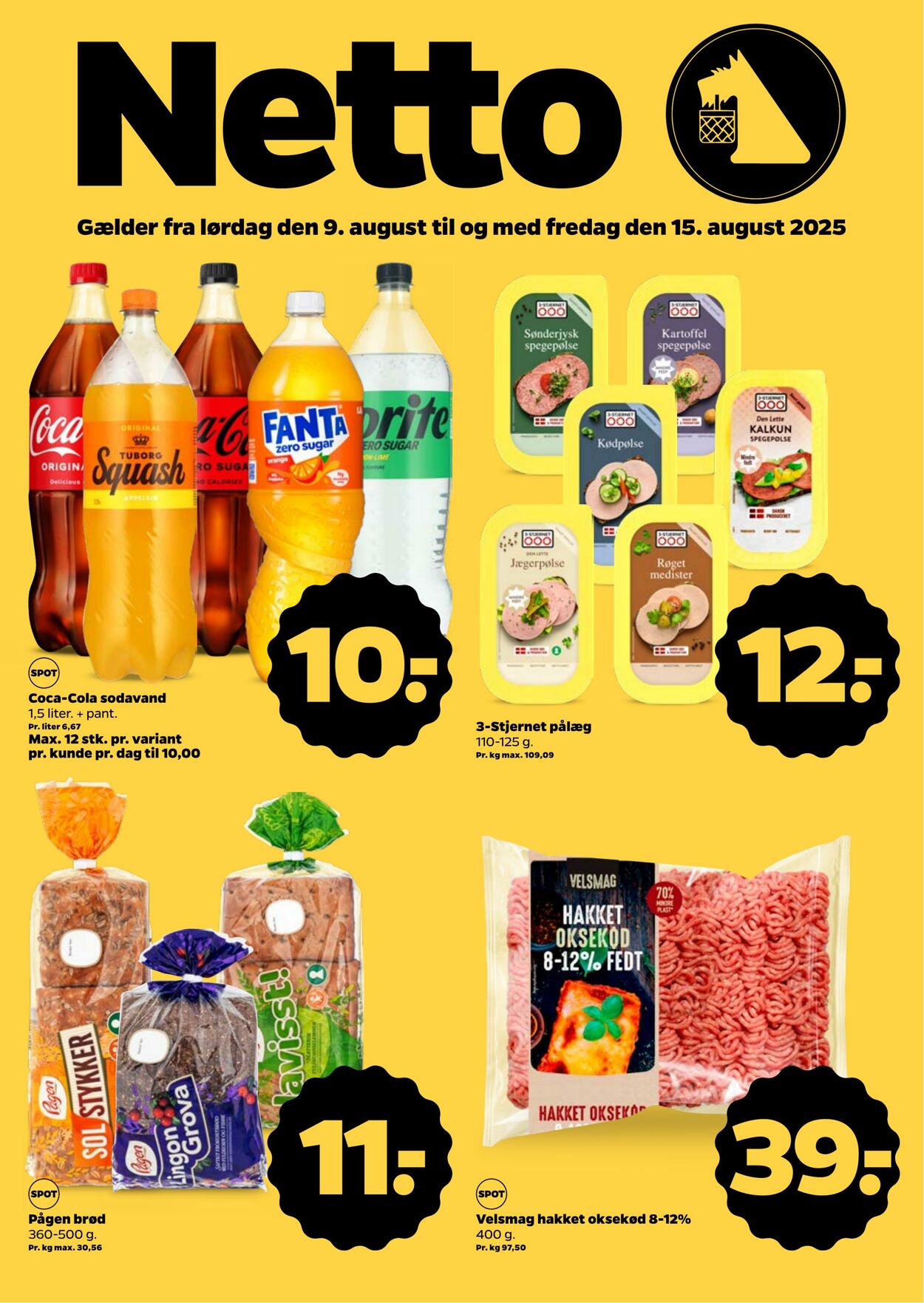 Tilbud Netto 08.08.2025 - 15.08.2025