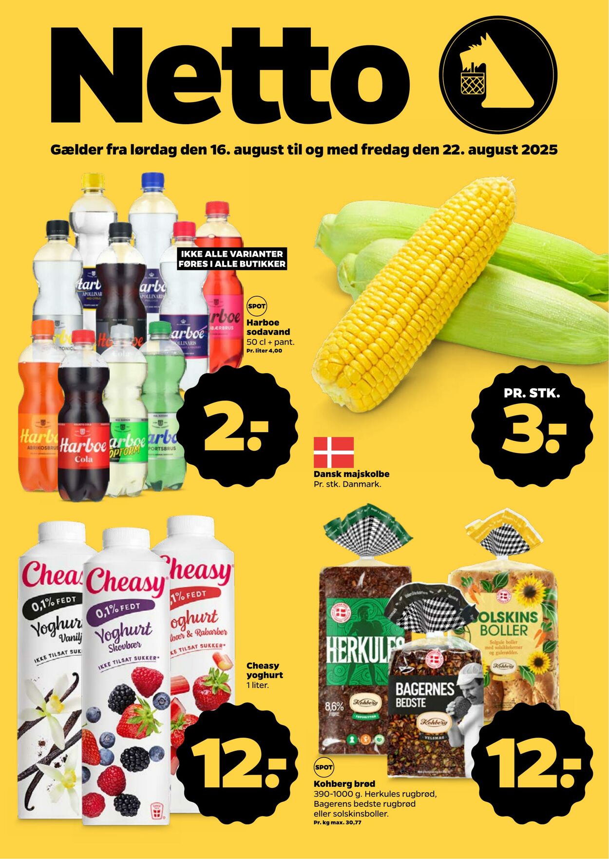 Tilbud Netto 15.08.2025 - 22.08.2025