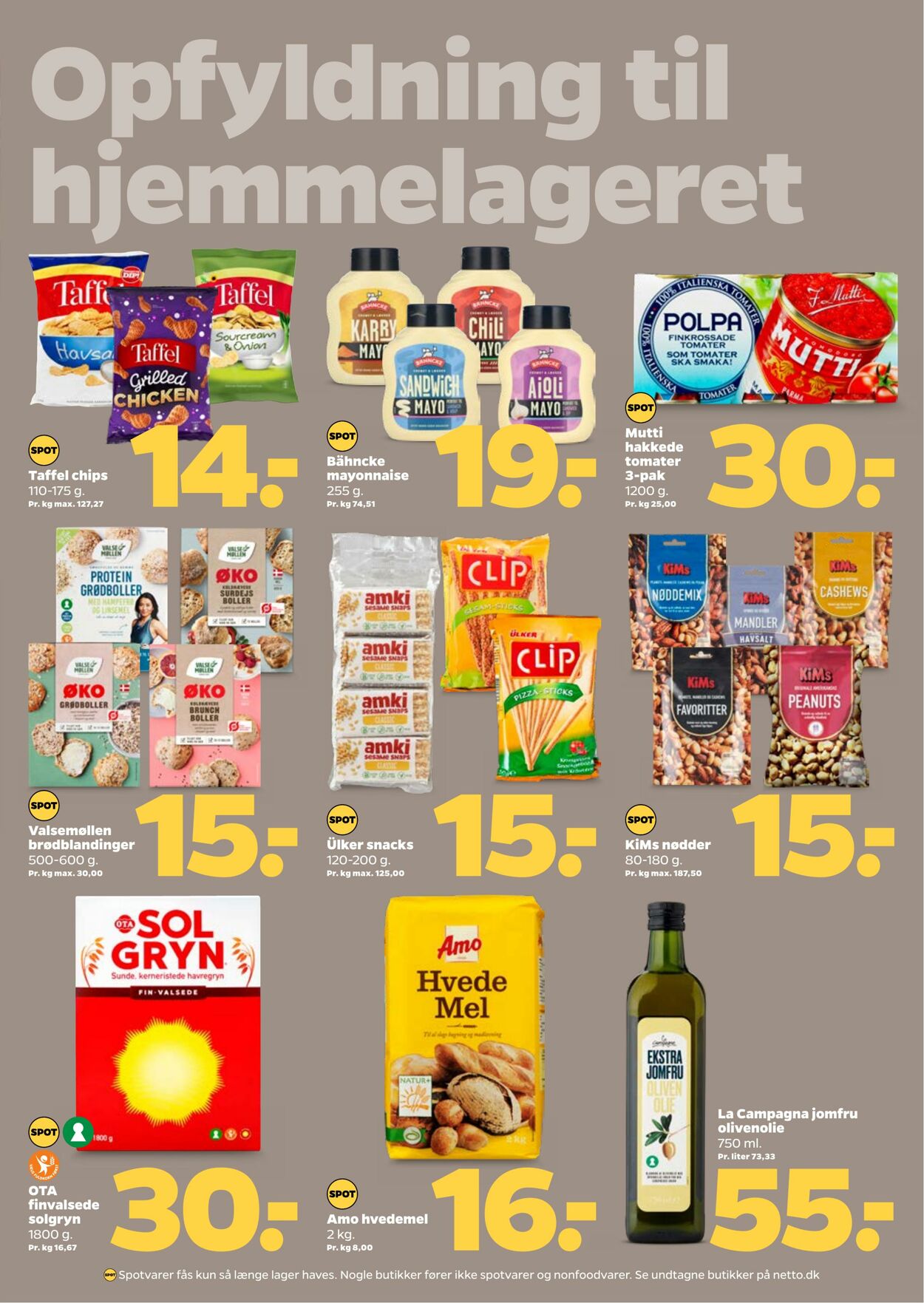 Tilbud Netto 22.08.2025 - 29.08.2025