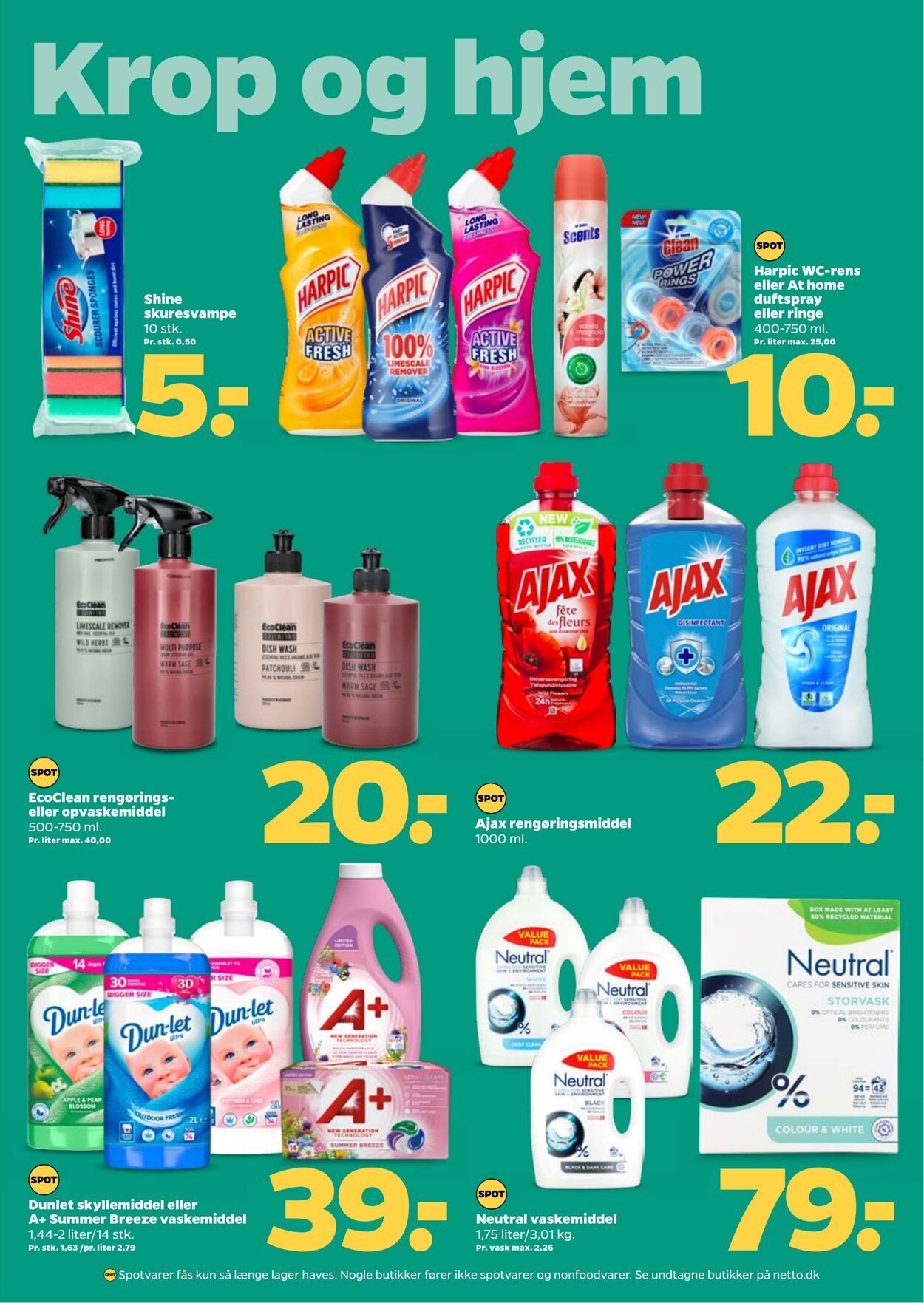 Tilbud Netto 22.08.2025 - 29.08.2025