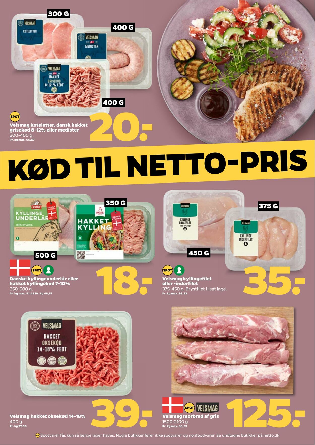 Tilbud Netto 22.08.2025 - 29.08.2025