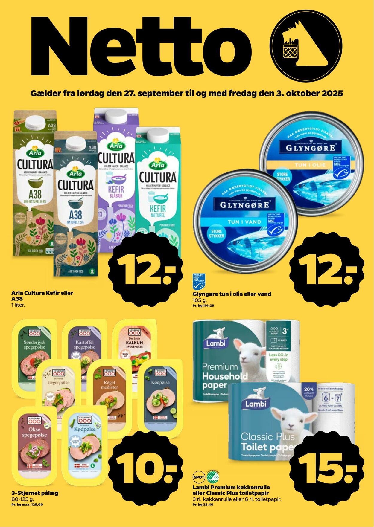 Tilbud Netto 26.09.2025 - 03.10.2025