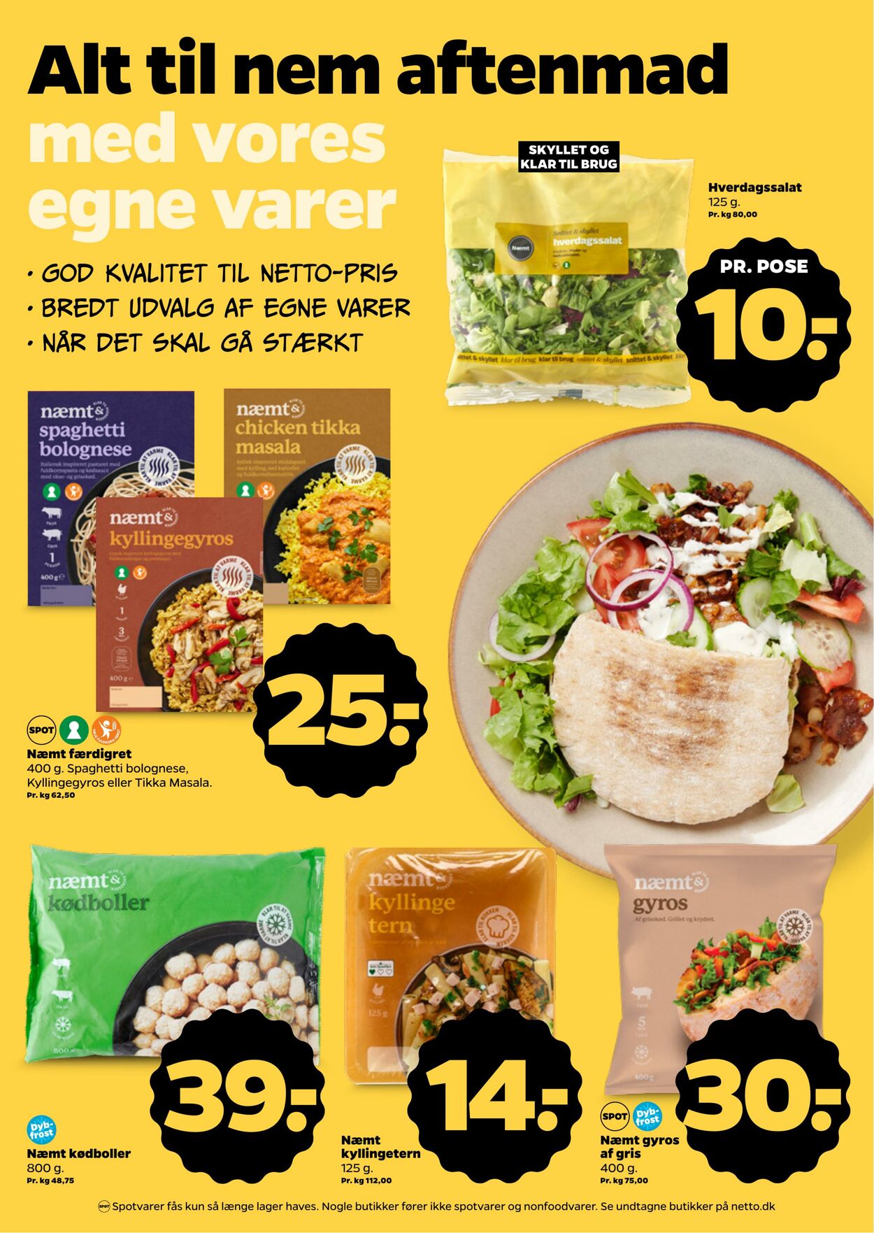 Tilbud Netto 26.09.2025 - 03.10.2025