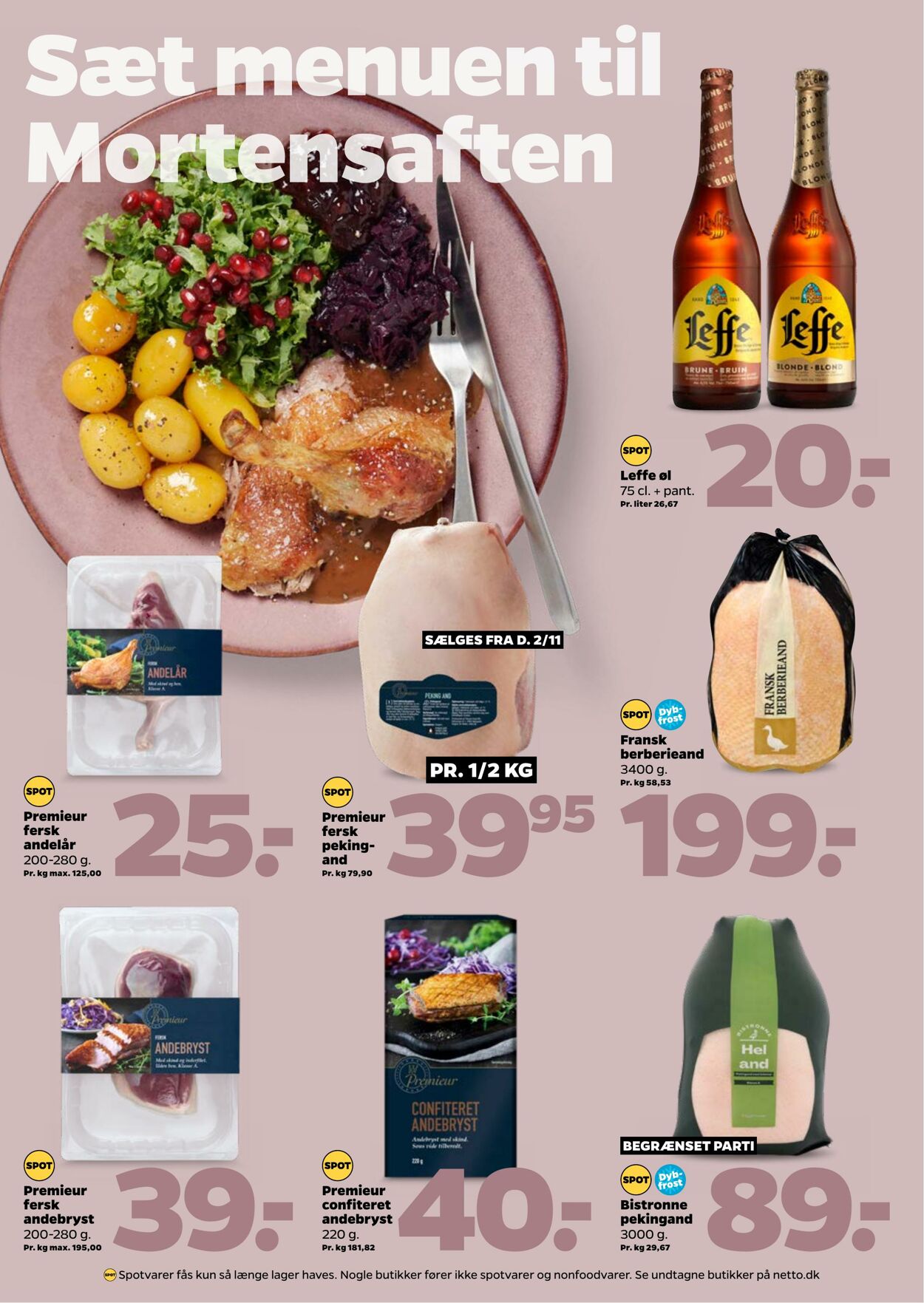 Tilbud Netto 31.10.2025 - 07.11.2025