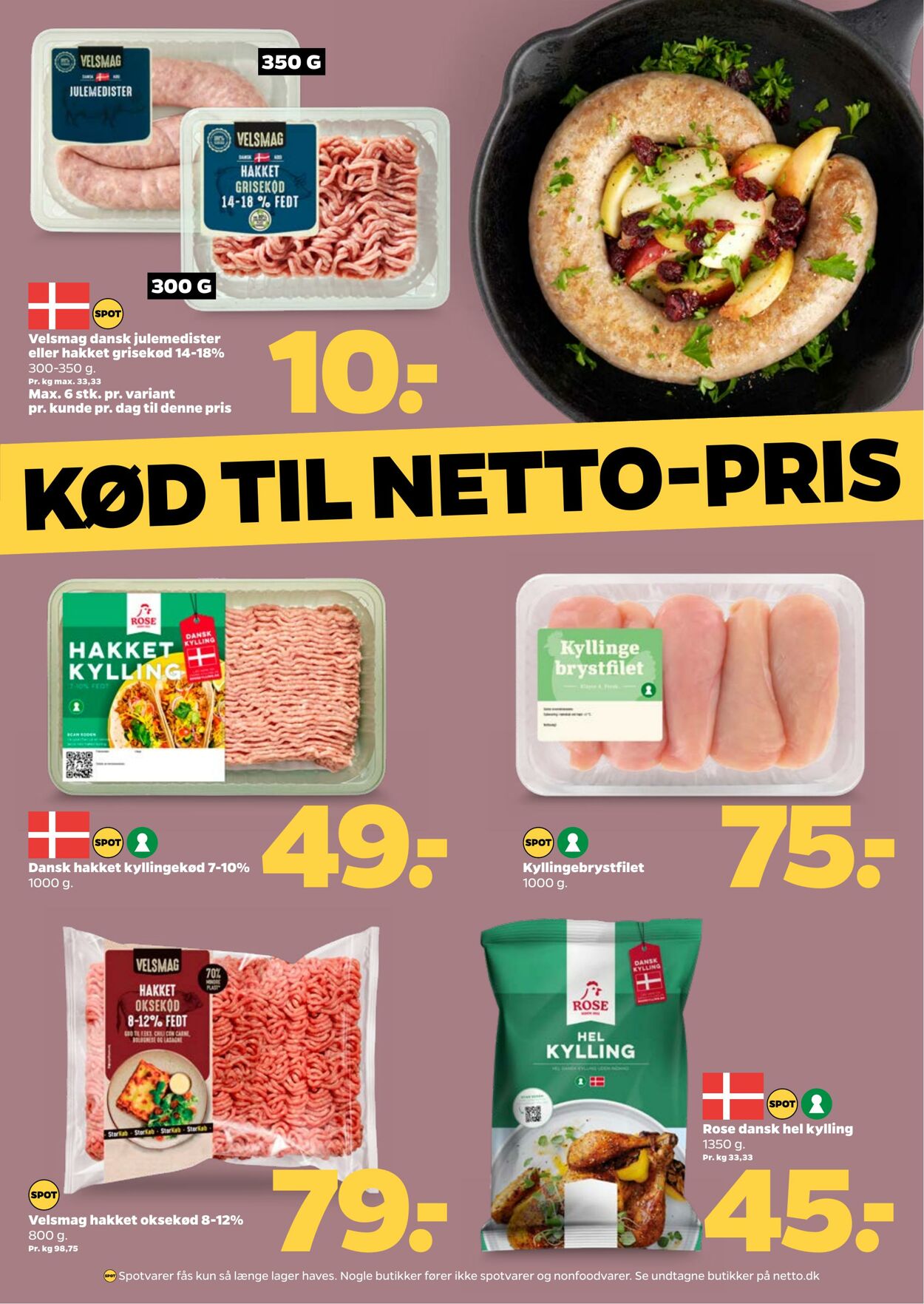 Tilbud Netto 31.10.2025 - 07.11.2025