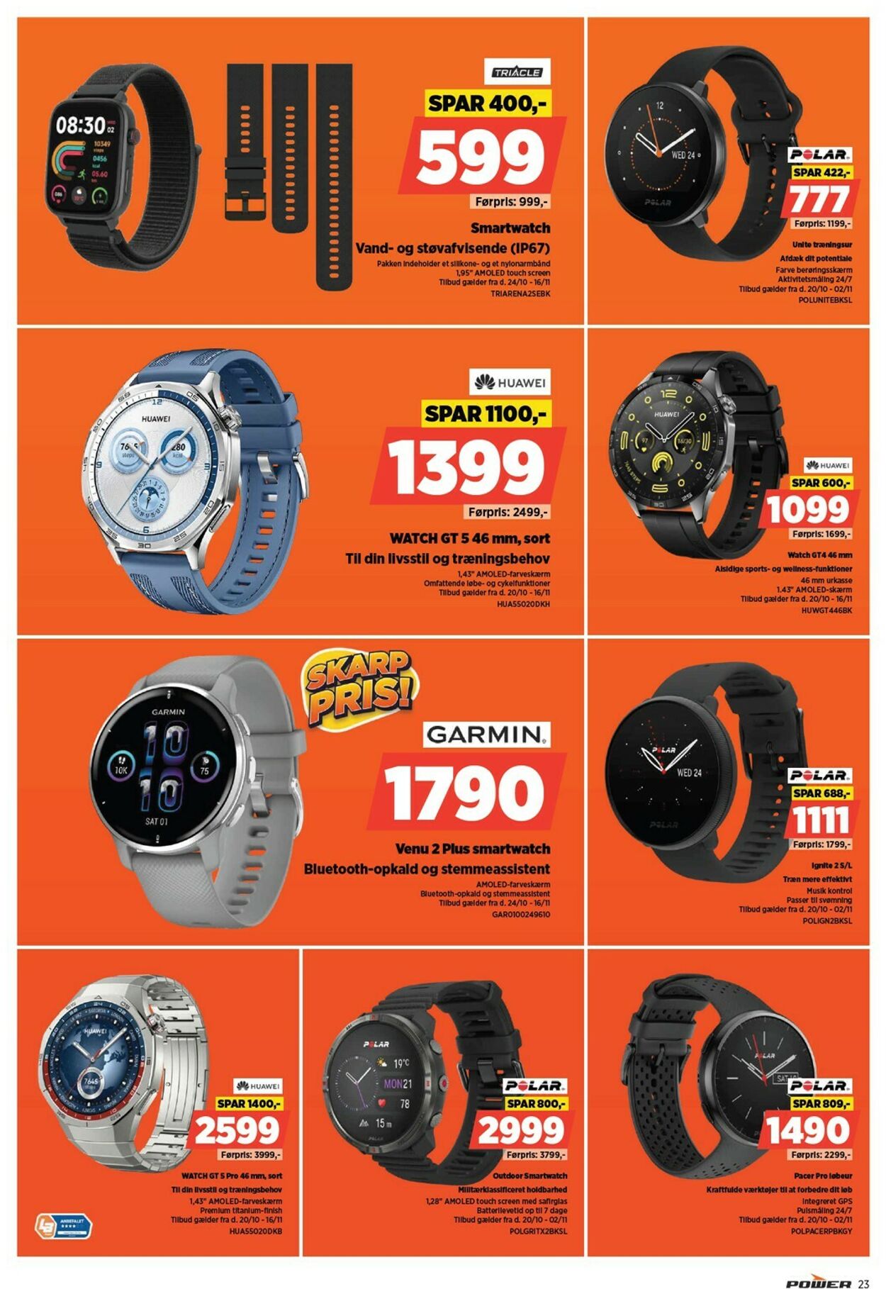 Tilbud Power 27.10.2025 - 02.11.2025