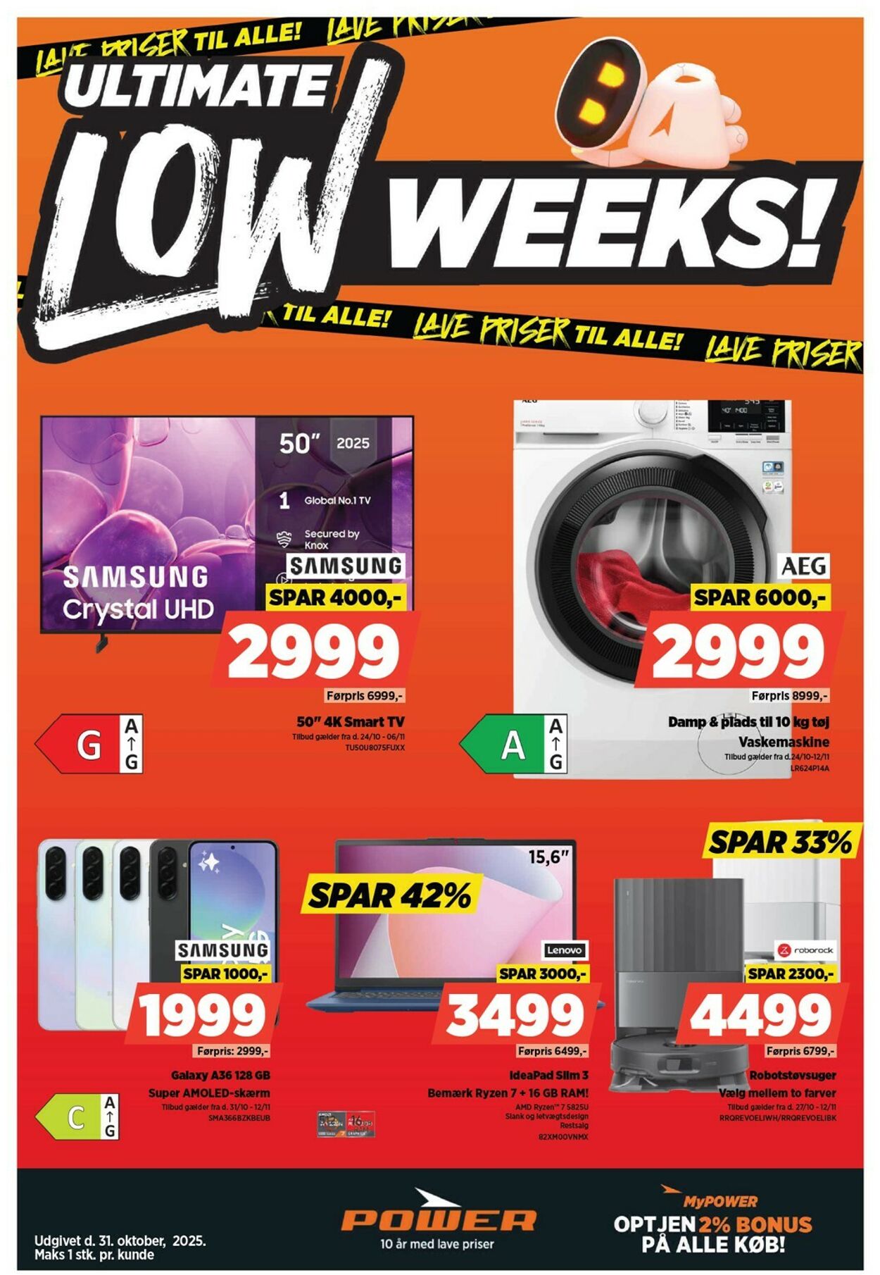 Tilbud Power 27.10.2025 - 02.11.2025