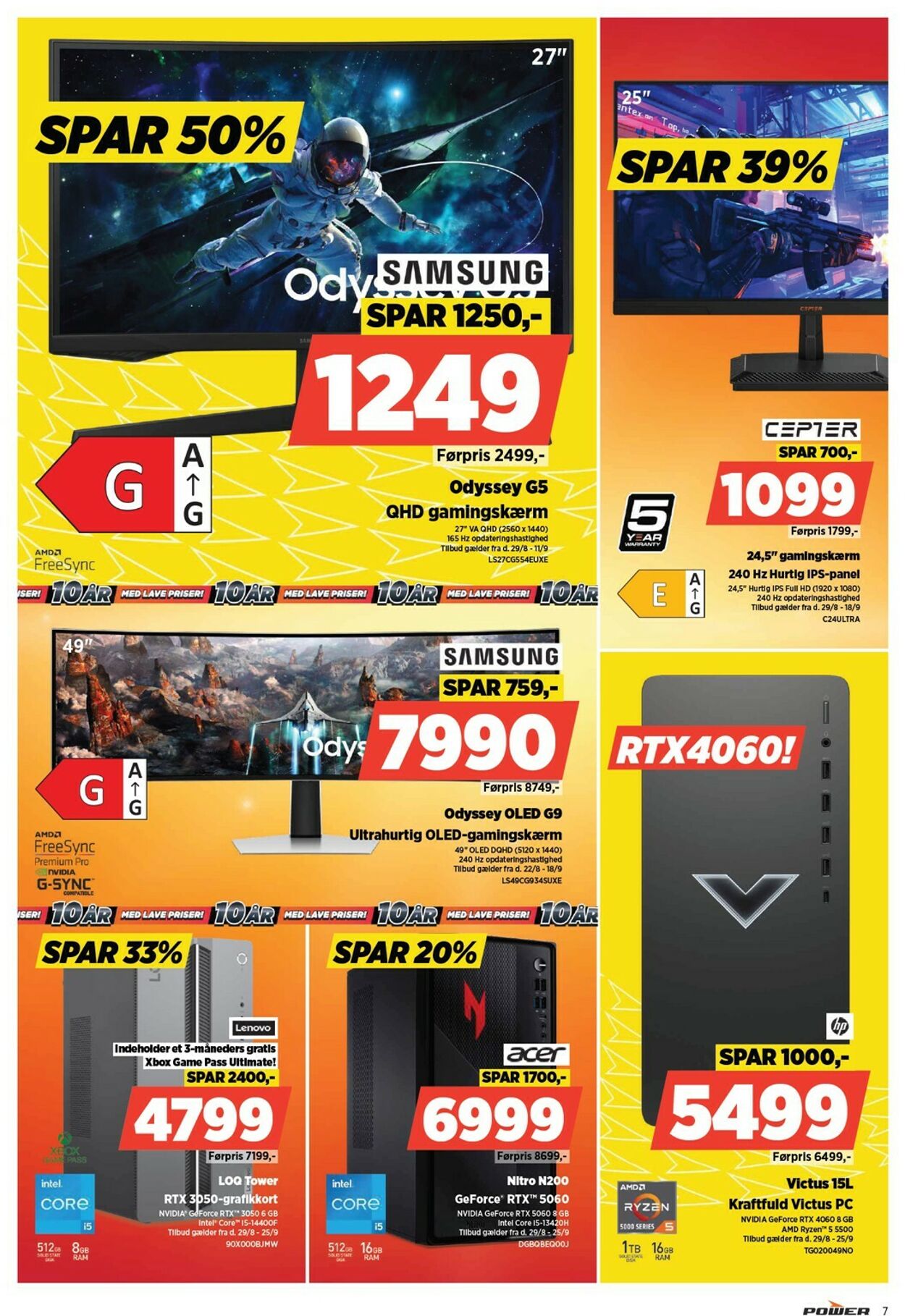 Tilbud Power 08.09.2025 - 14.09.2025