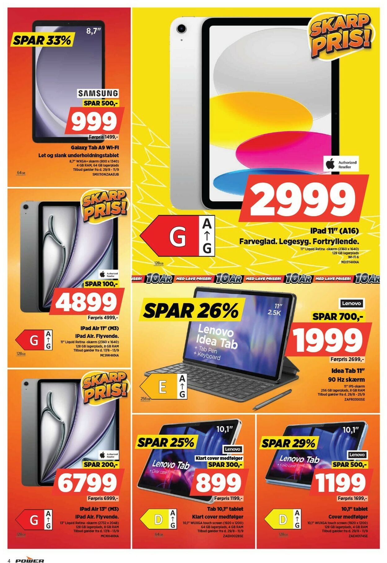 Tilbud Power 08.09.2025 - 14.09.2025