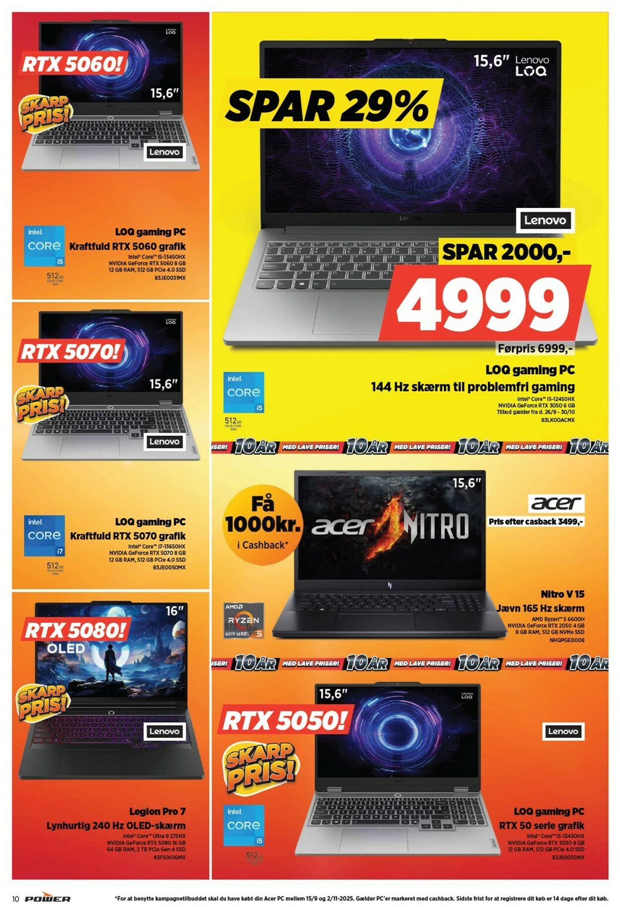 Tilbud Power 27.10.2025 - 02.11.2025