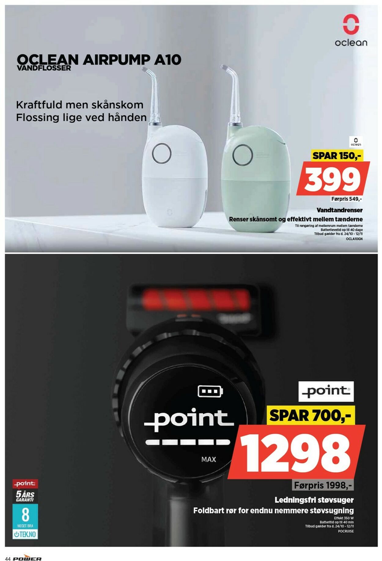 Tilbud Power 27.10.2025 - 02.11.2025