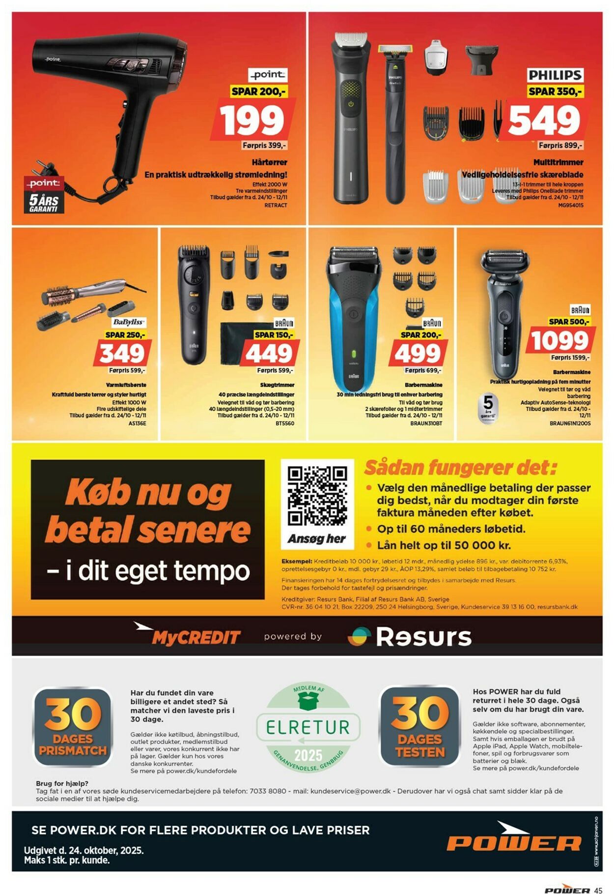 Tilbud Power 27.10.2025 - 02.11.2025