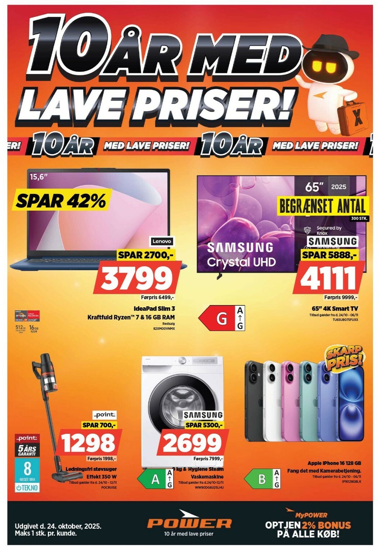 Tilbud Power 27.10.2025 - 02.11.2025