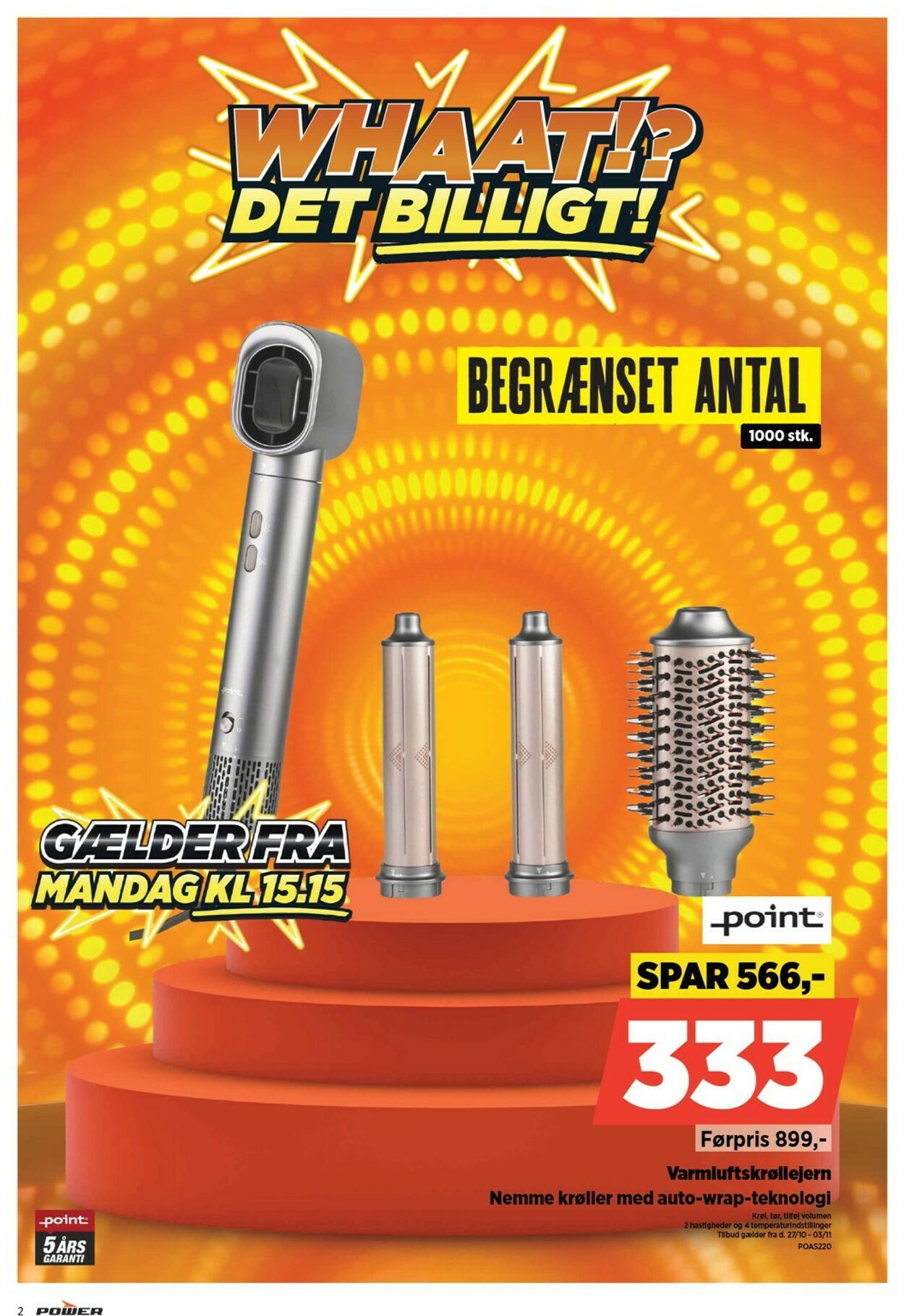 Tilbud Power 27.10.2025 - 02.11.2025