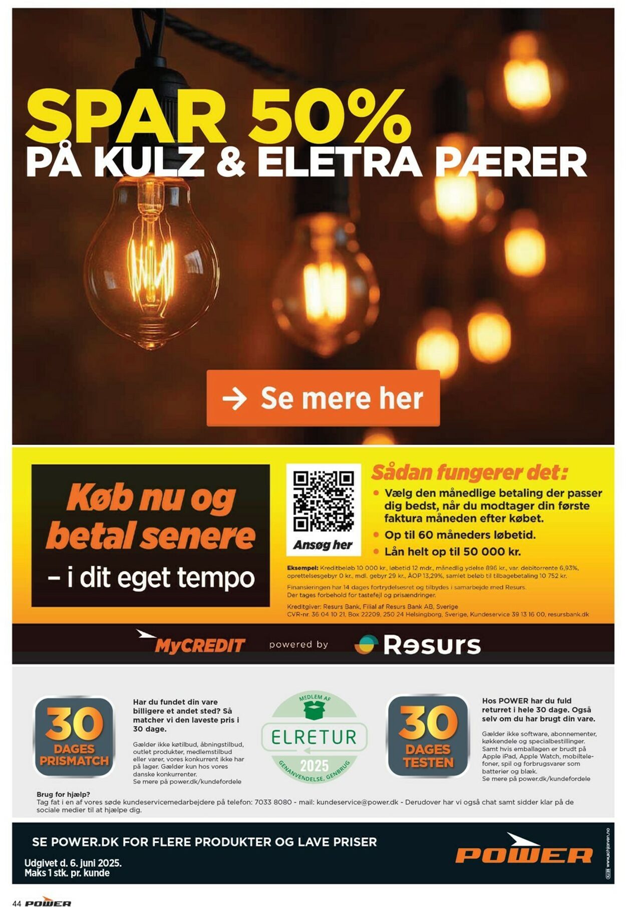 Tilbud Power 09.06.2025 - 15.06.2025
