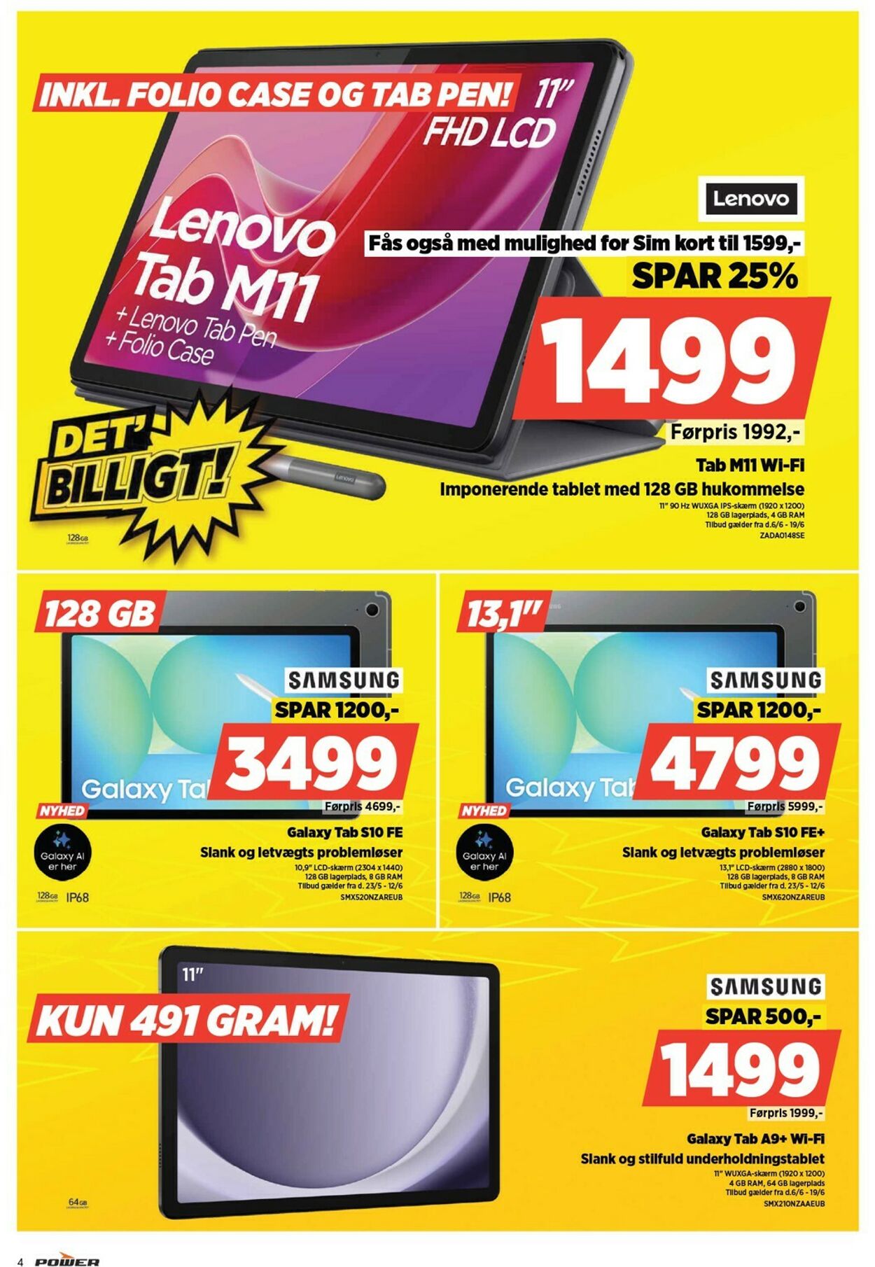 Tilbud Power 09.06.2025 - 15.06.2025