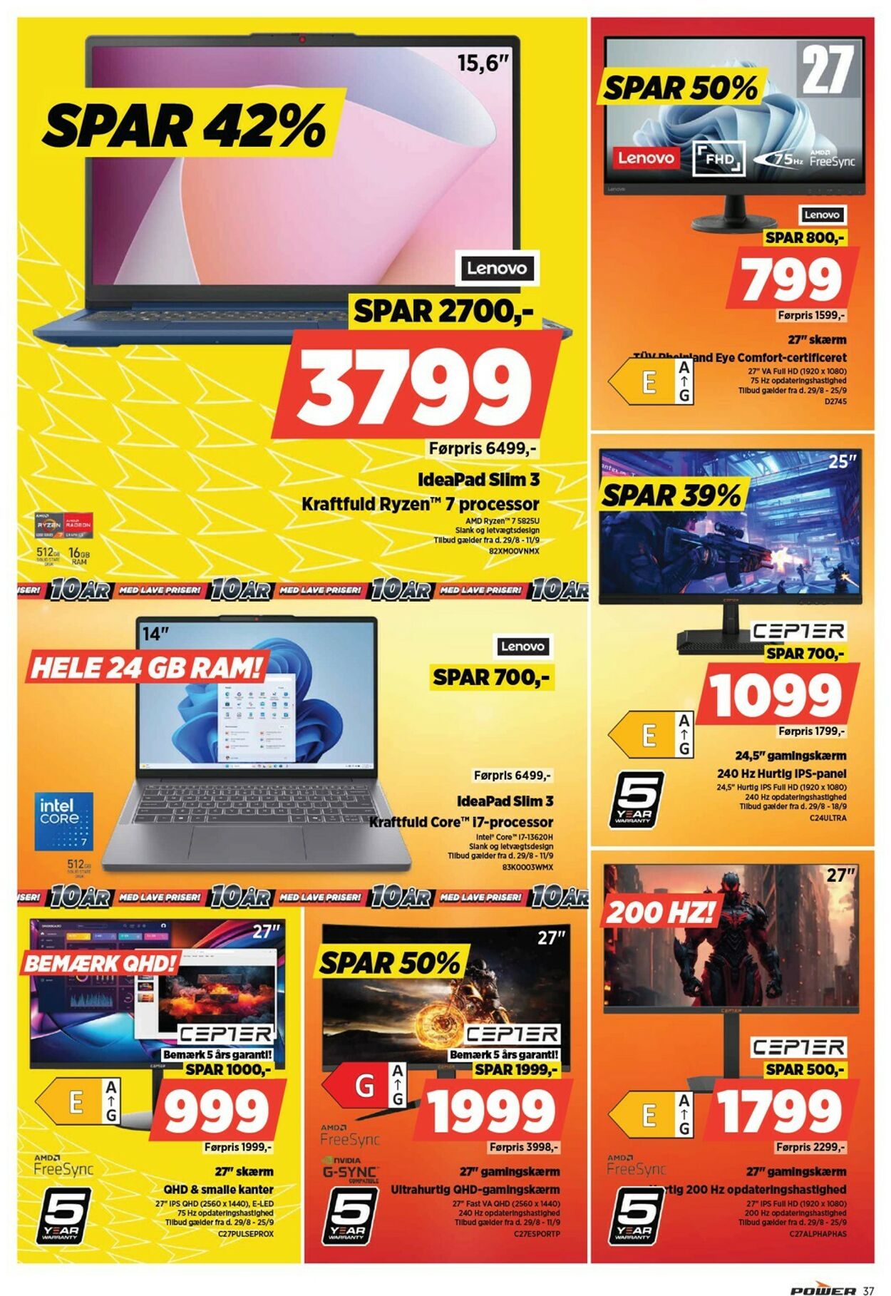 Tilbud Power 01.09.2025 - 07.09.2025