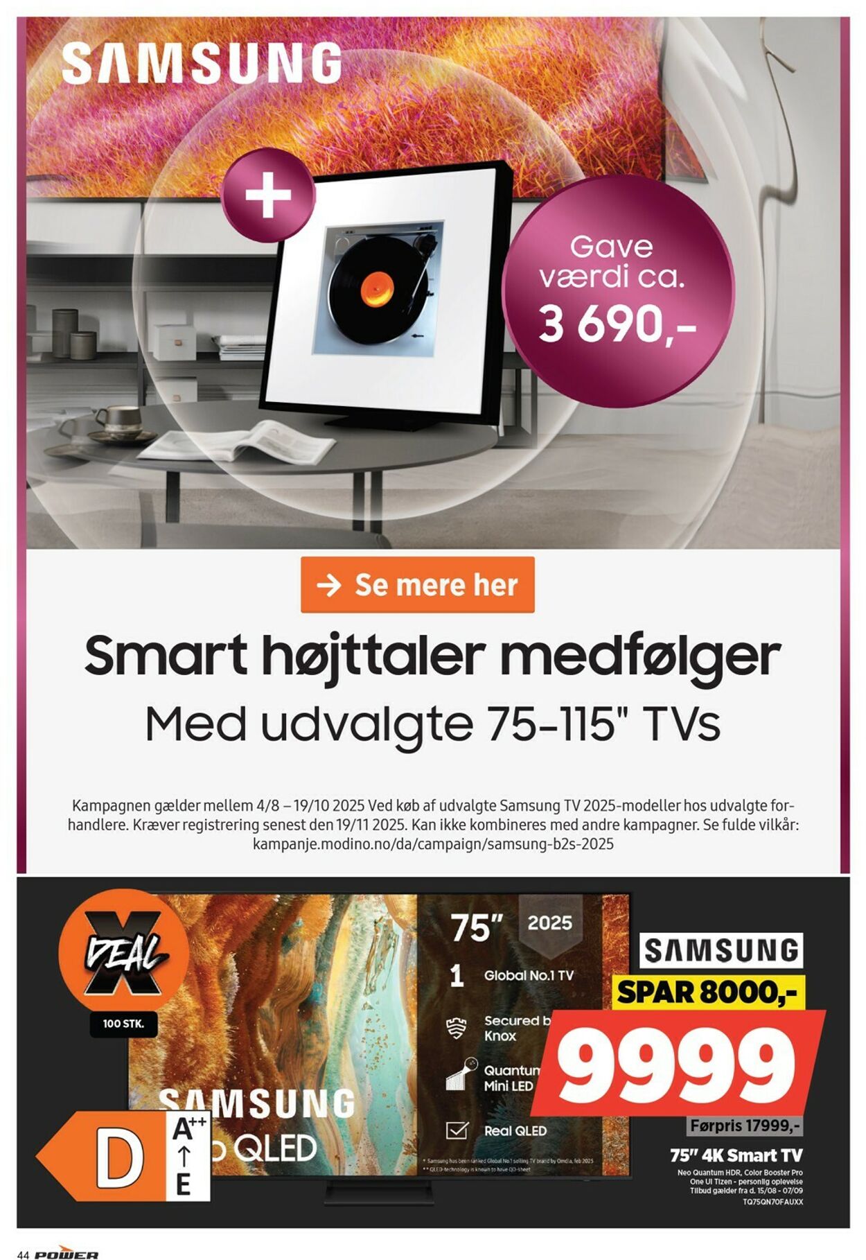 Tilbud Power 18.08.2025 - 24.08.2025