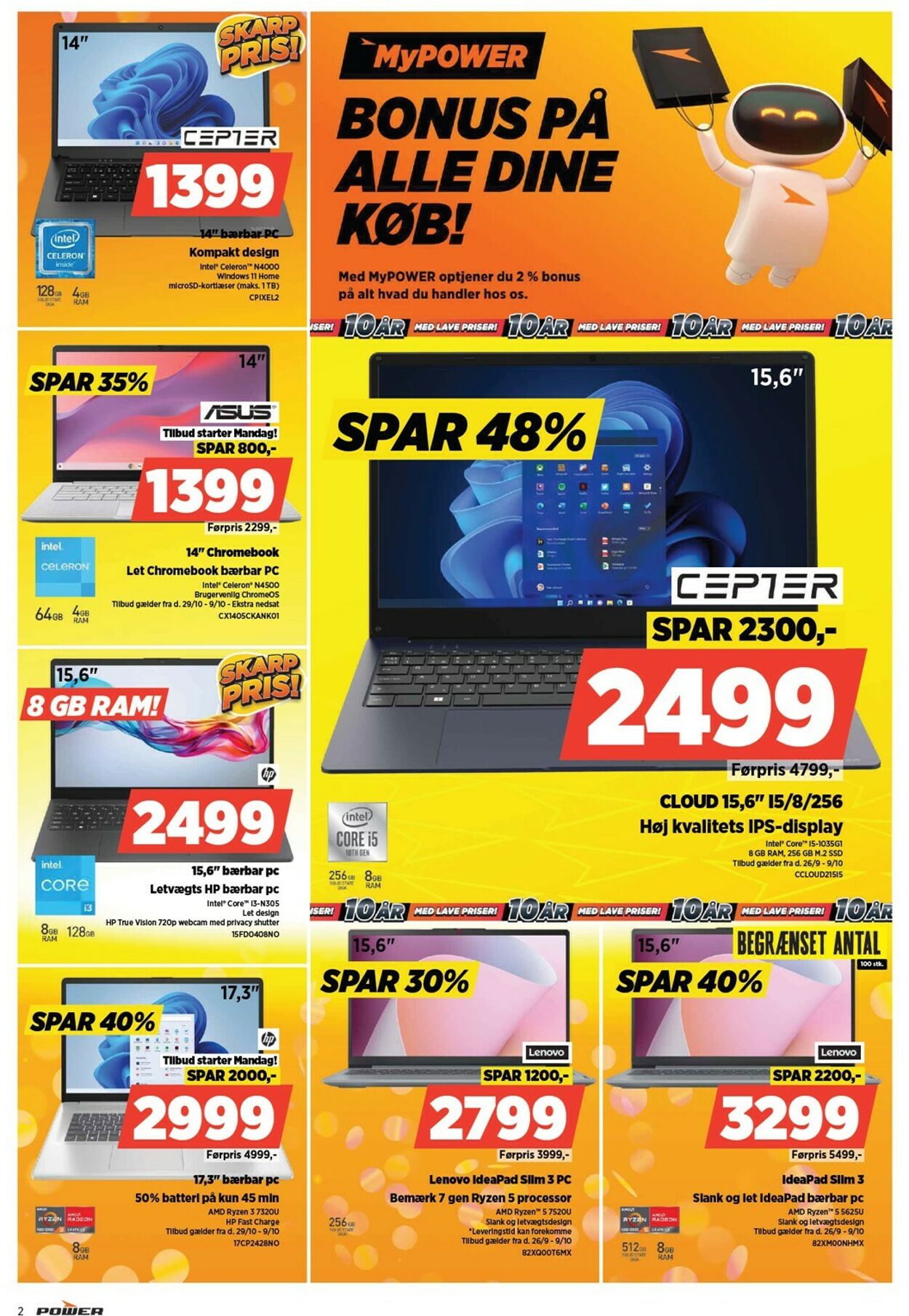 Tilbud Power 29.09.2025 - 05.10.2025