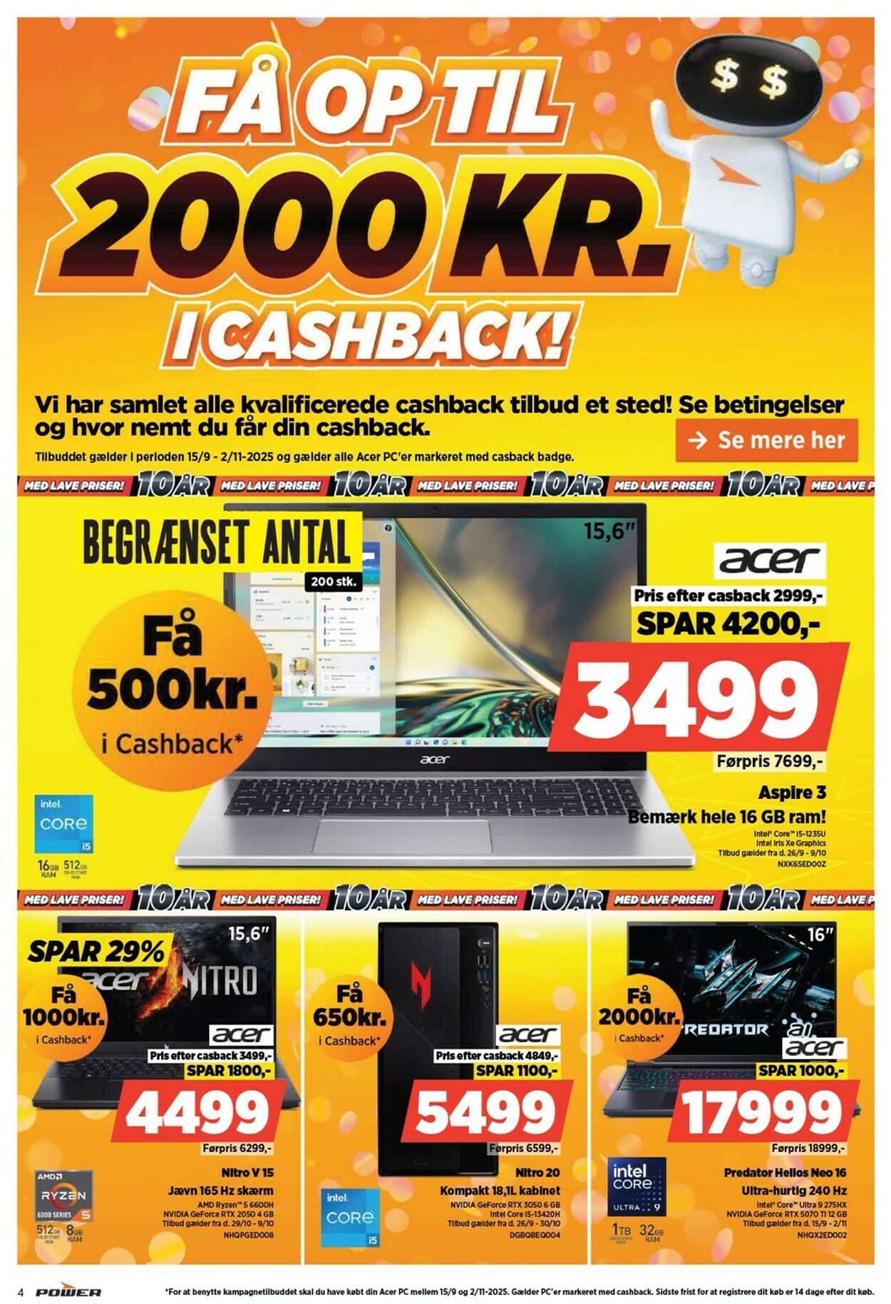 Tilbud Power 29.09.2025 - 05.10.2025