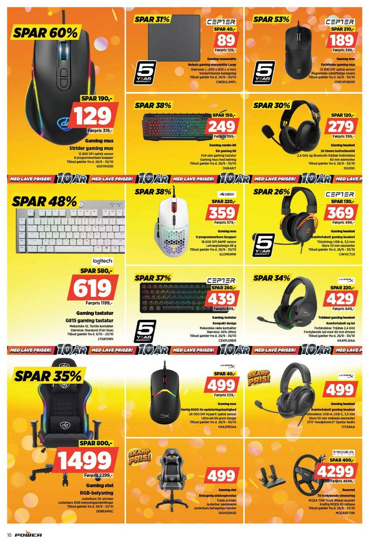 Tilbud Power 29.09.2025 - 05.10.2025