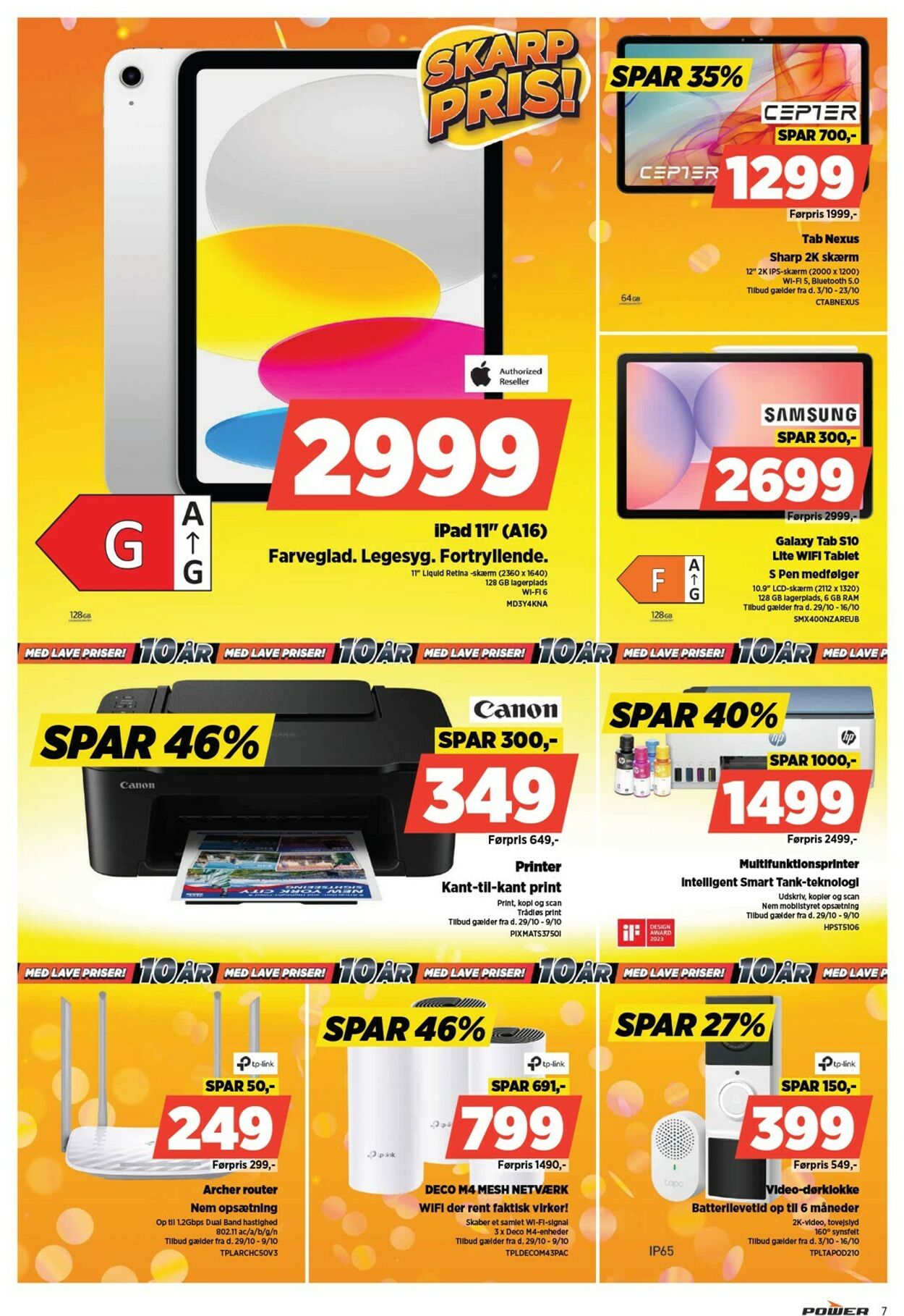 Tilbud Power 29.09.2025 - 05.10.2025