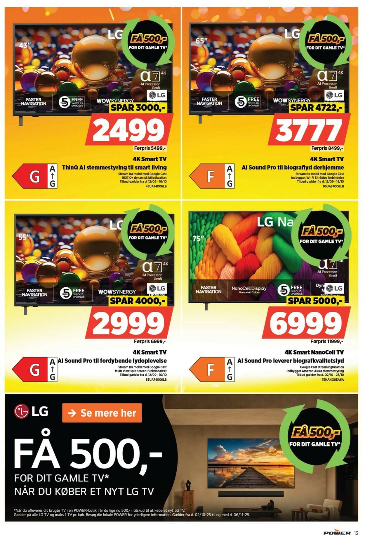 Tilbud Power 29.09.2025 - 05.10.2025