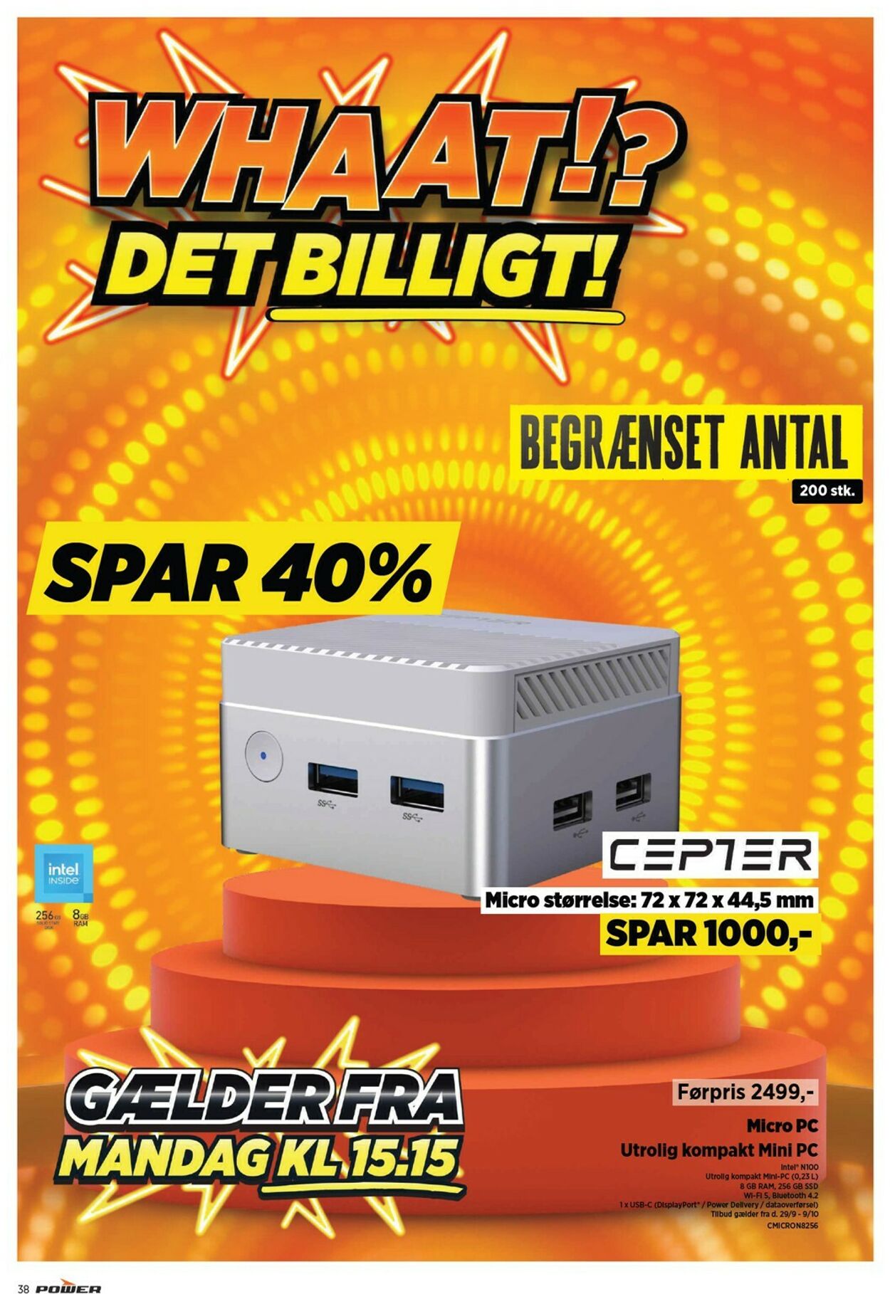 Tilbud Power 29.09.2025 - 05.10.2025
